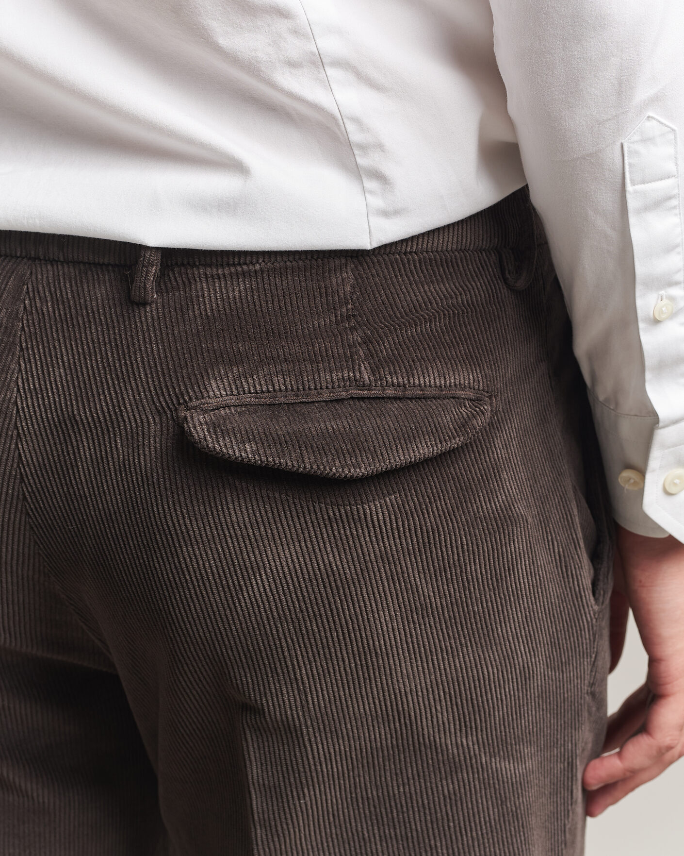 Herre | Bukser | Briglia 1949 | Easy Fit Corduroy Trousers Brown