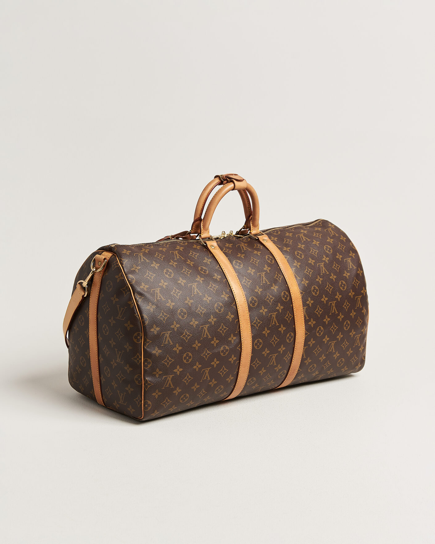 Herre | Pre-Owned & Vintage Bags | Louis Vuitton Pre-Owned | Keepall Bandouliére 55 Monogram