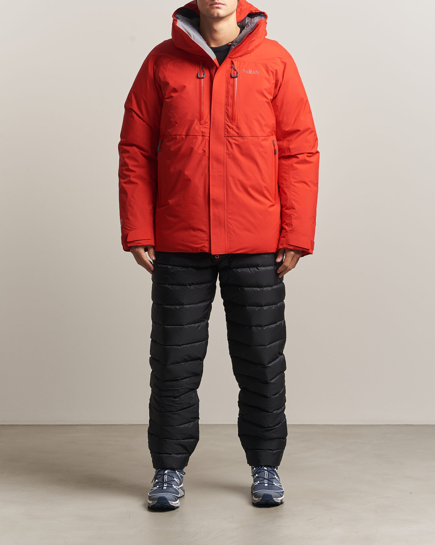 Herre | Jakker | Rab | Batura Waterproof Down Jacket Summit Red