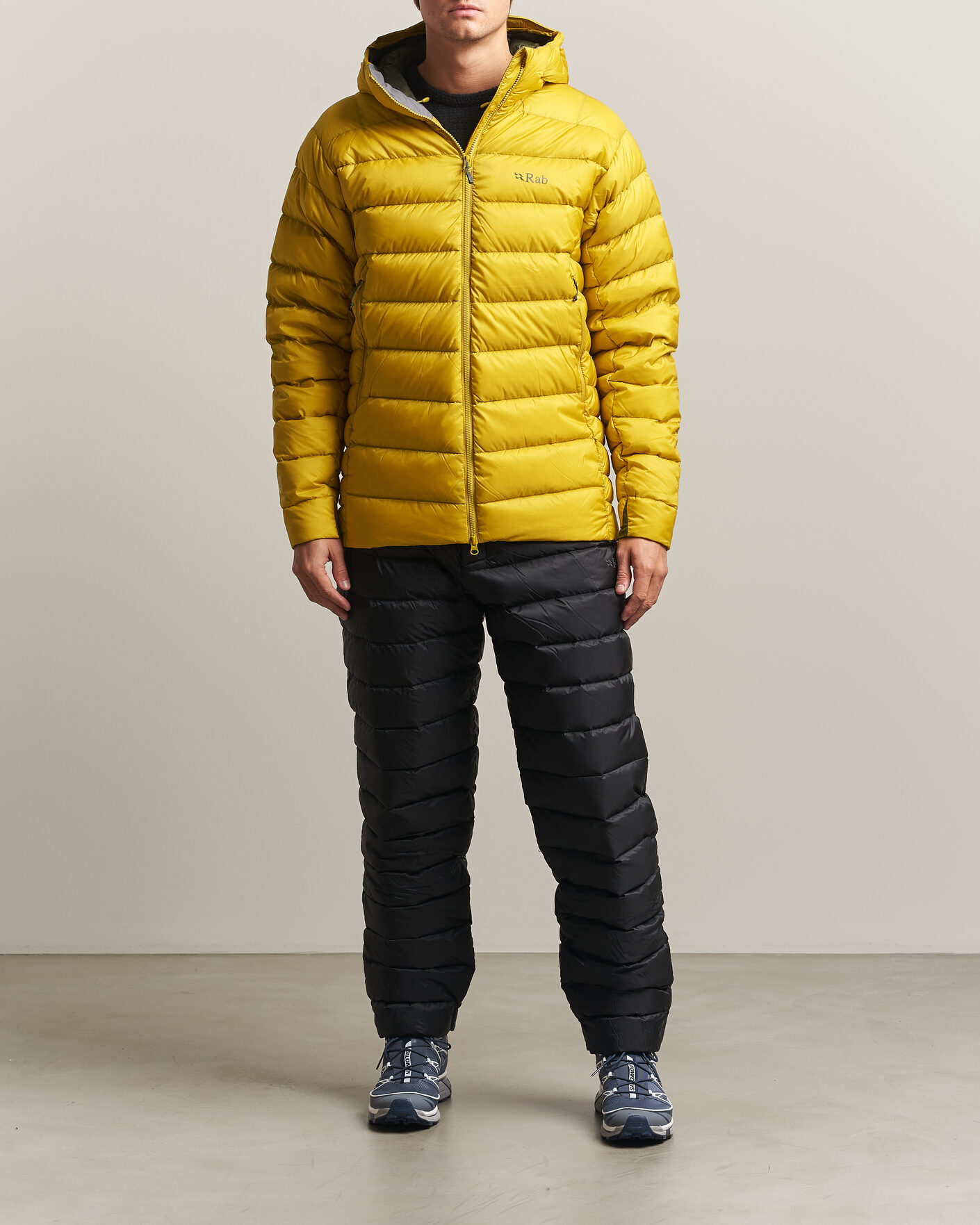 Herre | Jakker | Rab | Electron Pro Hoody Mid Down Jacket Dark Pollen