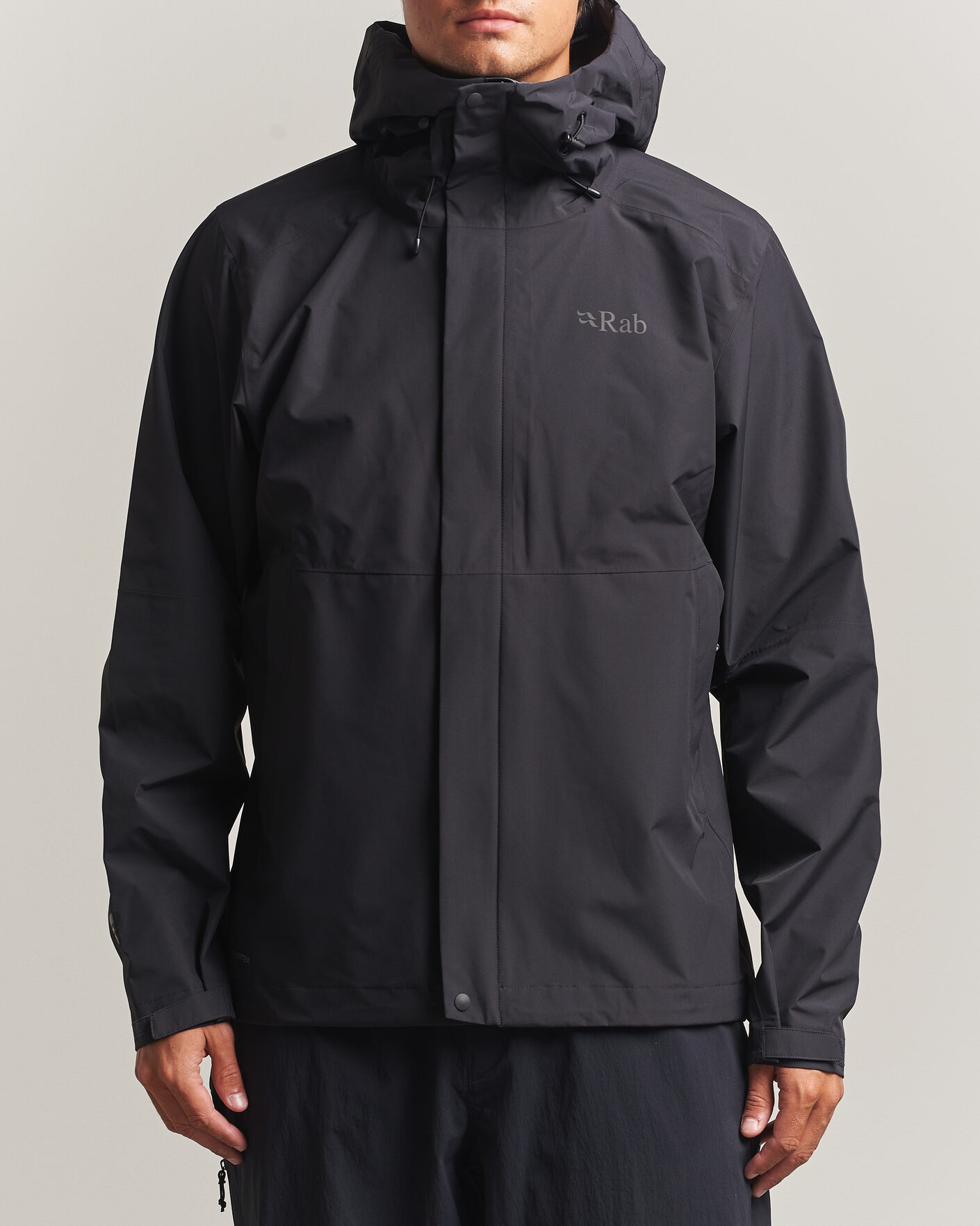 Herre | Jakker | Rab | Downpour Waterproof Jacket Black