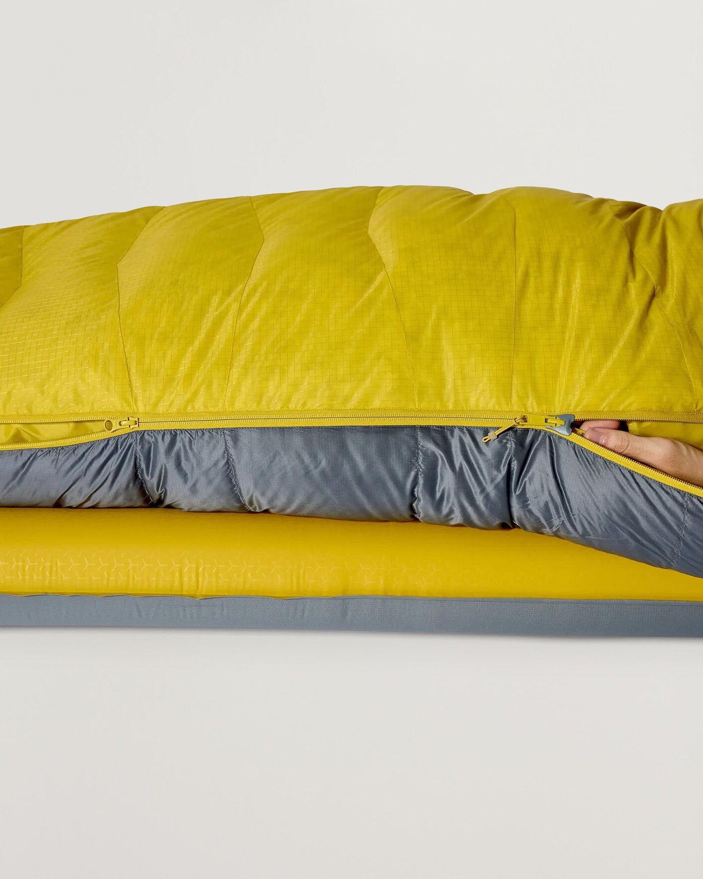 Herre | Outdoor living | Rab | Neutrino -12C Sleeping Bag Regular Graphene/Dark Pollen