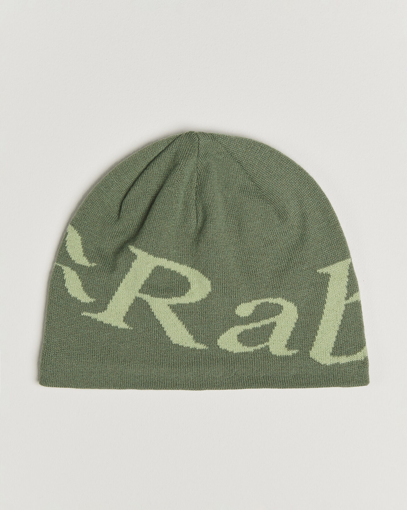 Herre | Huer | Rab | Logo Beanie Dark Fig Green/Fig Green