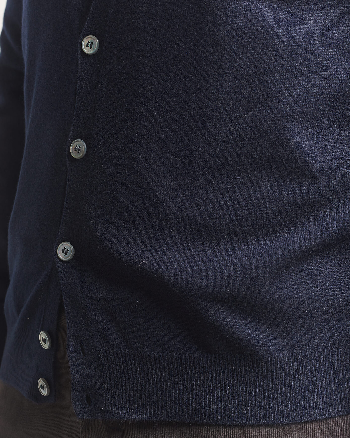 Herre | Trøjer | Gran Sasso | Wool/Cashmere Cardigan Navy