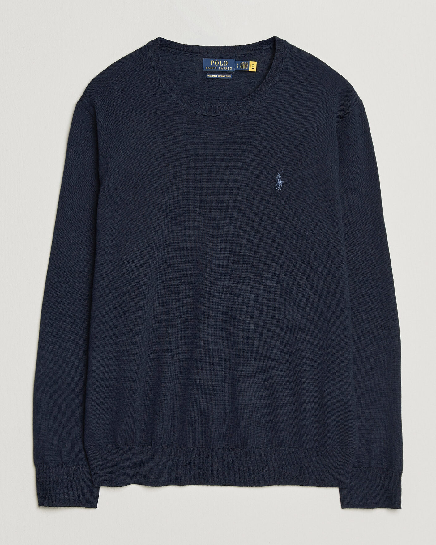 Herre | Trøjer | Polo Ralph Lauren | Long Sleeve Pullover Hunter Navy