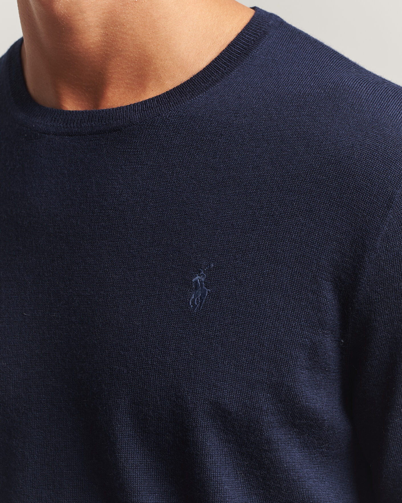 Herre | Trøjer | Polo Ralph Lauren | Long Sleeve Pullover Hunter Navy