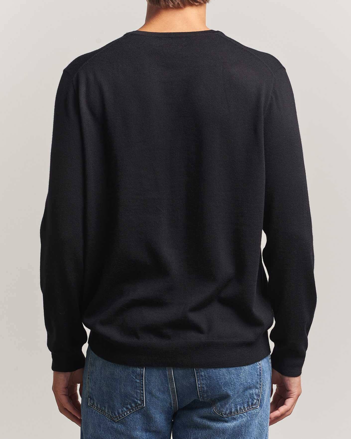 Herre | Trøjer | Polo Ralph Lauren | Long Sleeve Pullover Polo Black