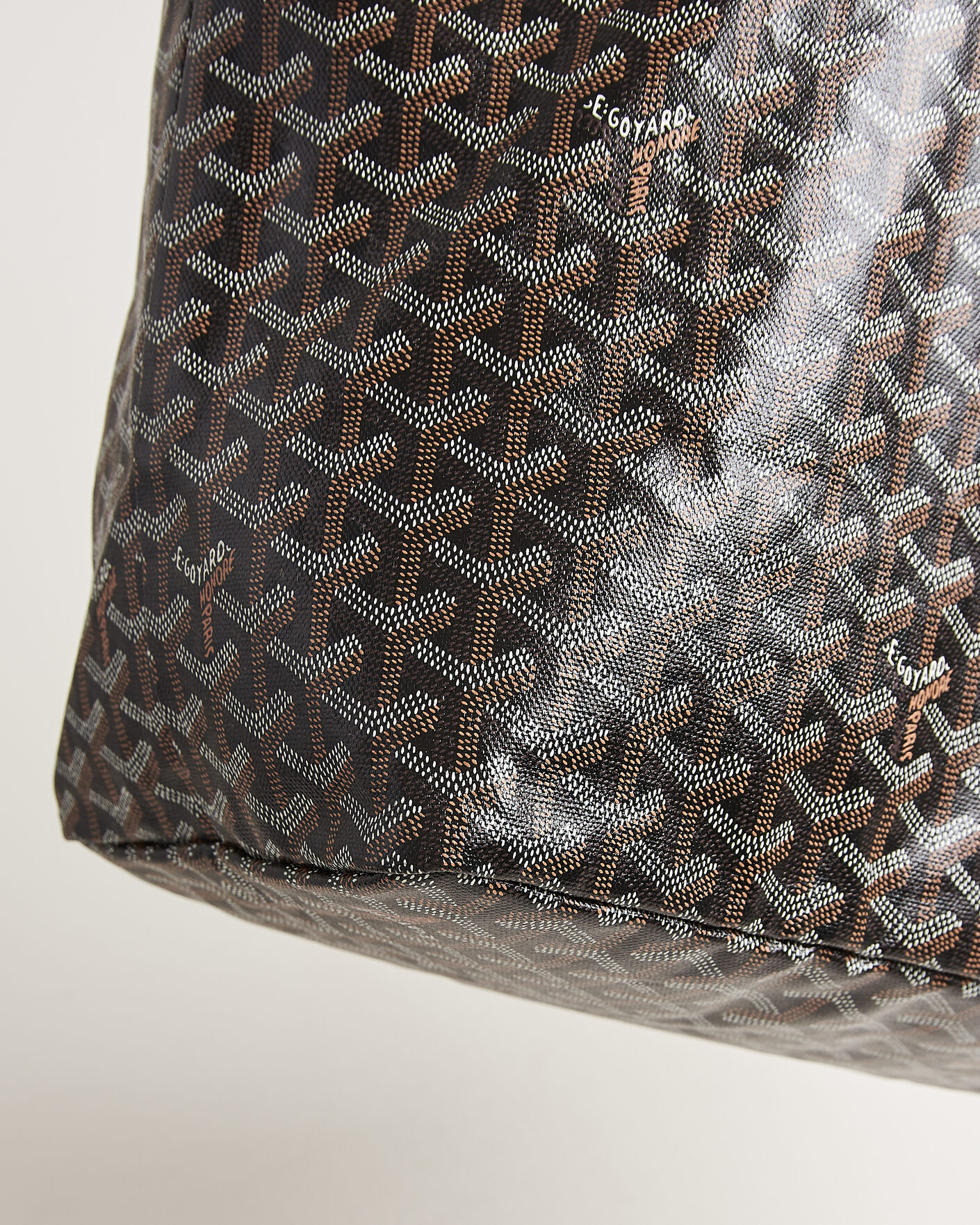 Herre | Pre-Owned & Vintage Bags | Goyard Pre-Owned | Saint Louis GM Coated Canvas Tote Bag Black