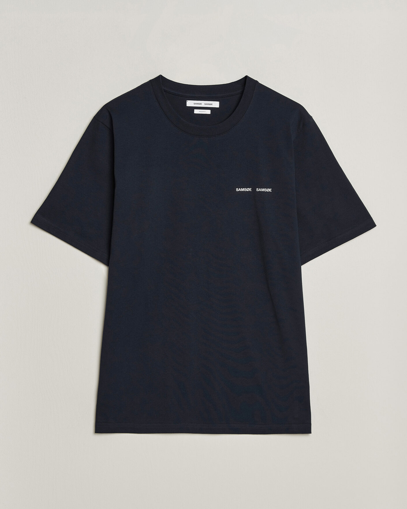 Herre | T-Shirts | Samsøe Samsøe | Thomas Cotton T-Shirt Salute Navy