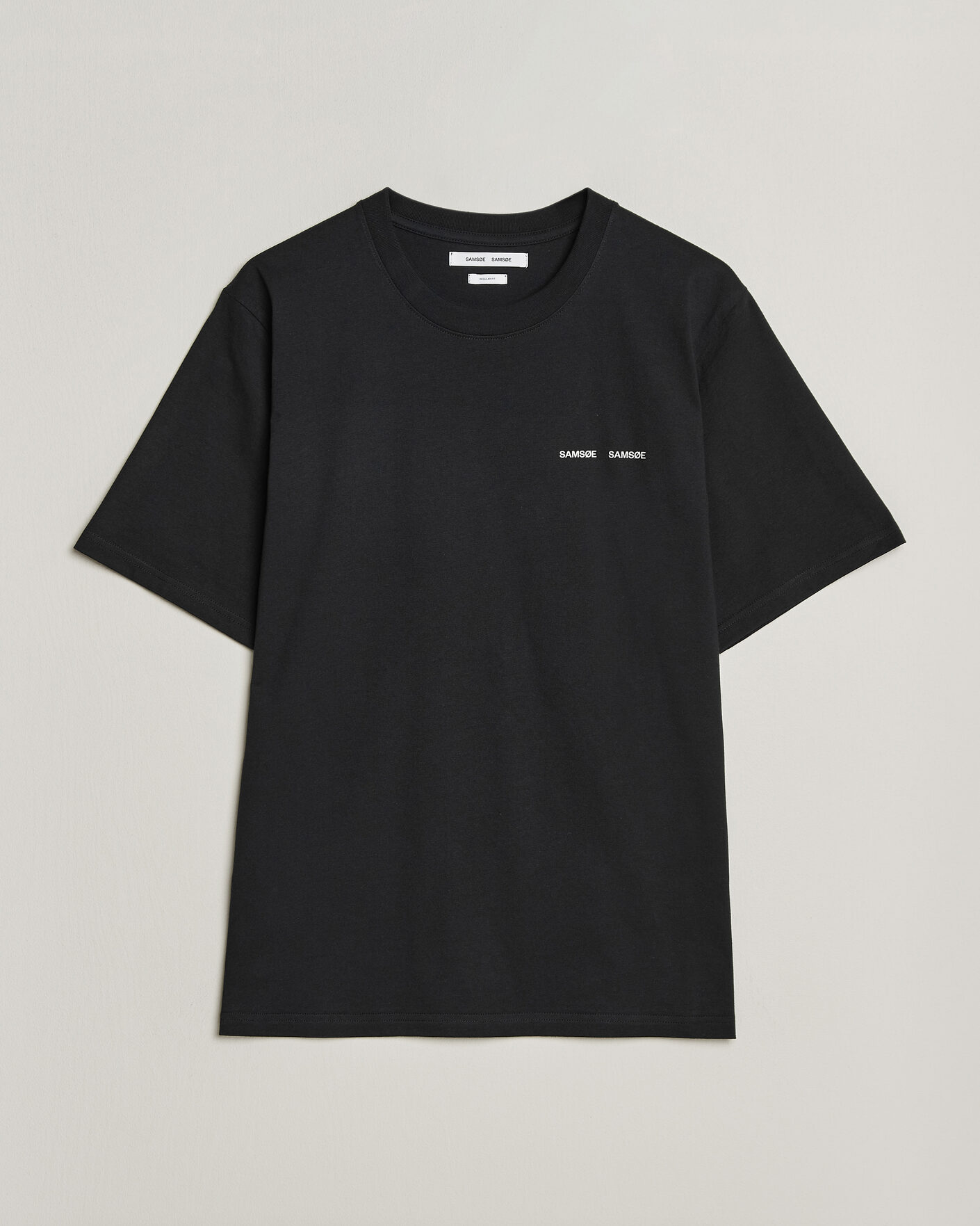 Herre | T-Shirts | Samsøe Samsøe | Thomas Cotton T-Shirt Black