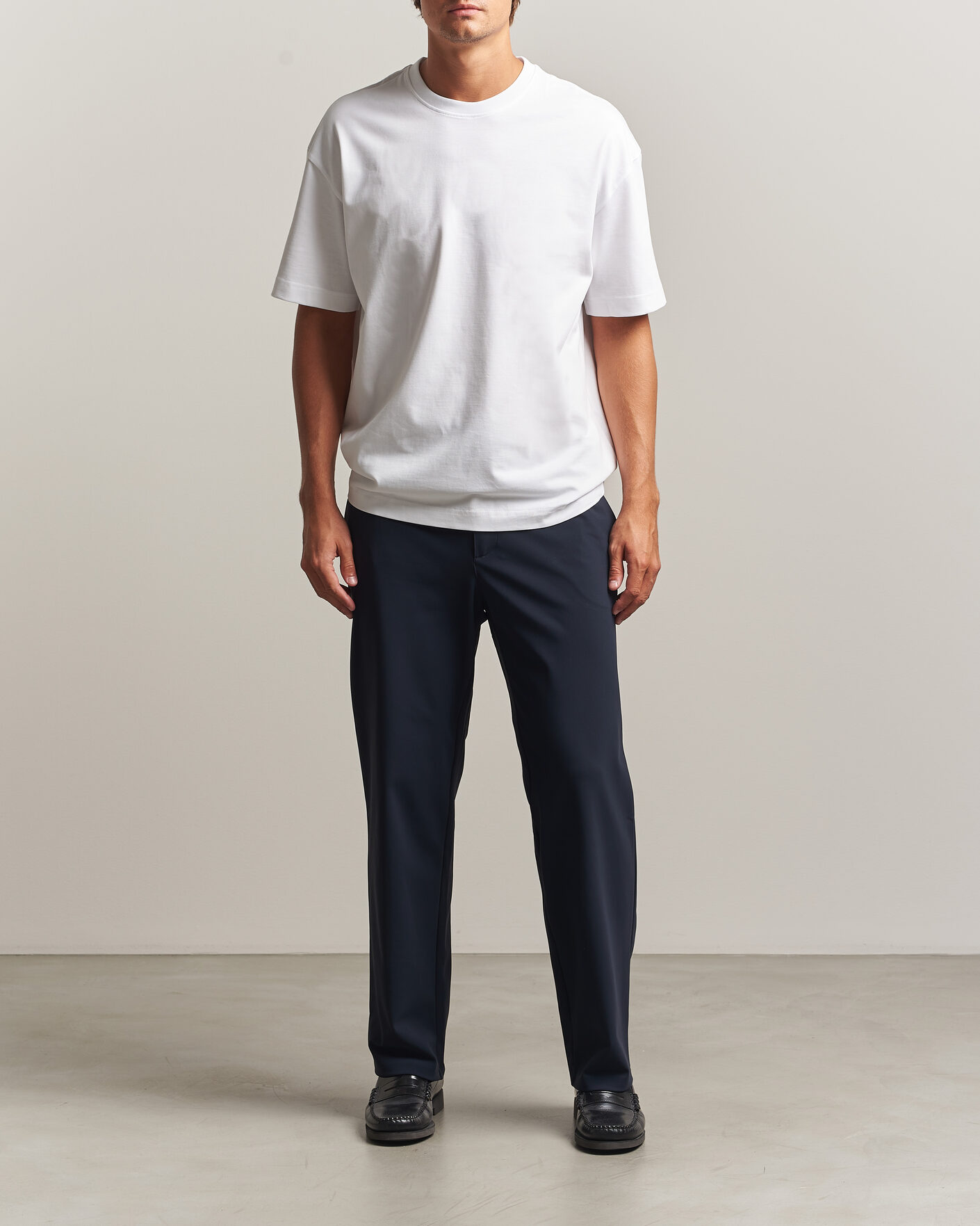 Herre | T-Shirts | Samsøe Samsøe | Jason Heavy Cotton T-Shirt White
