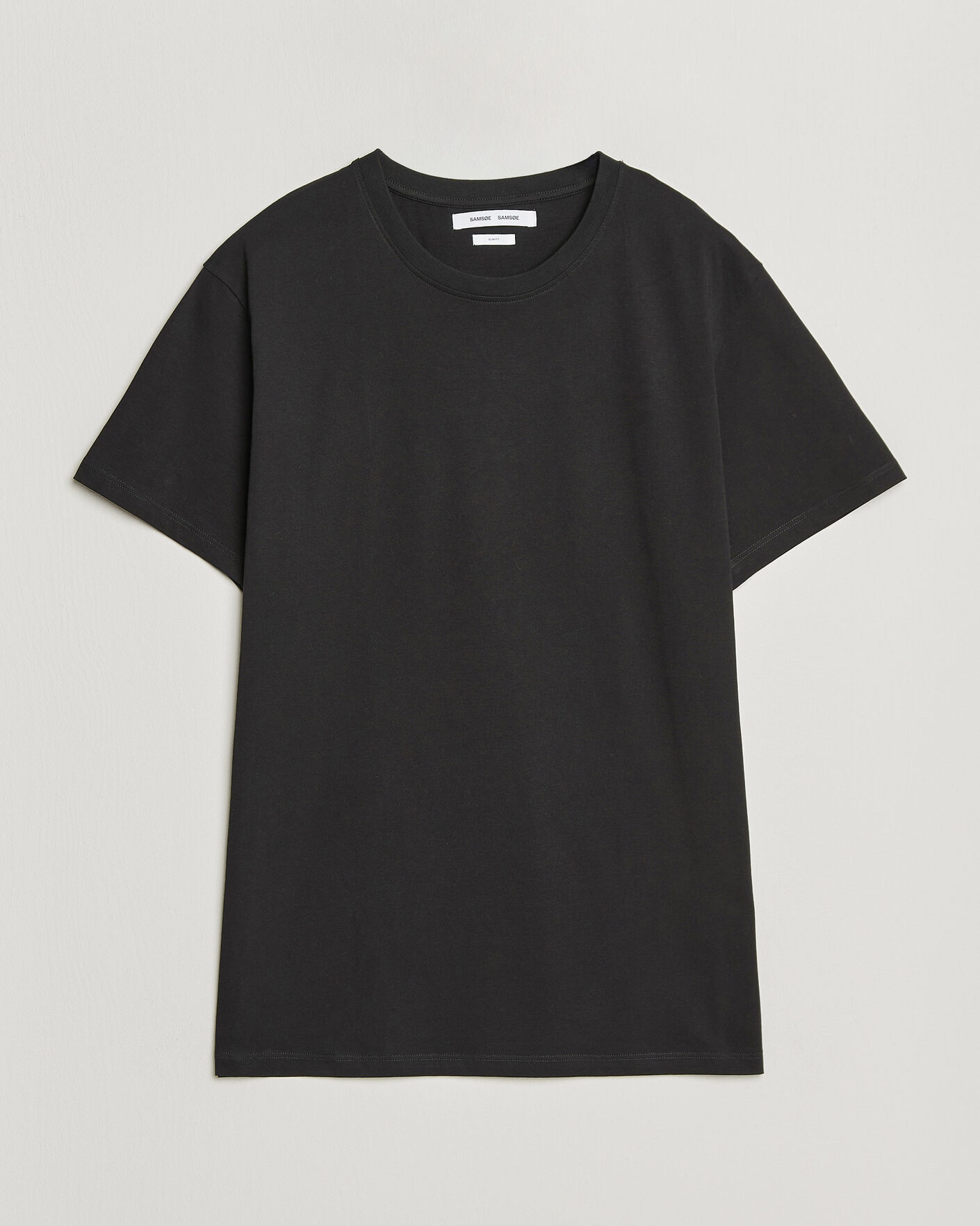 Herre | T-Shirts | Samsøe Samsøe | Kronos Cotton T-Shirt Black