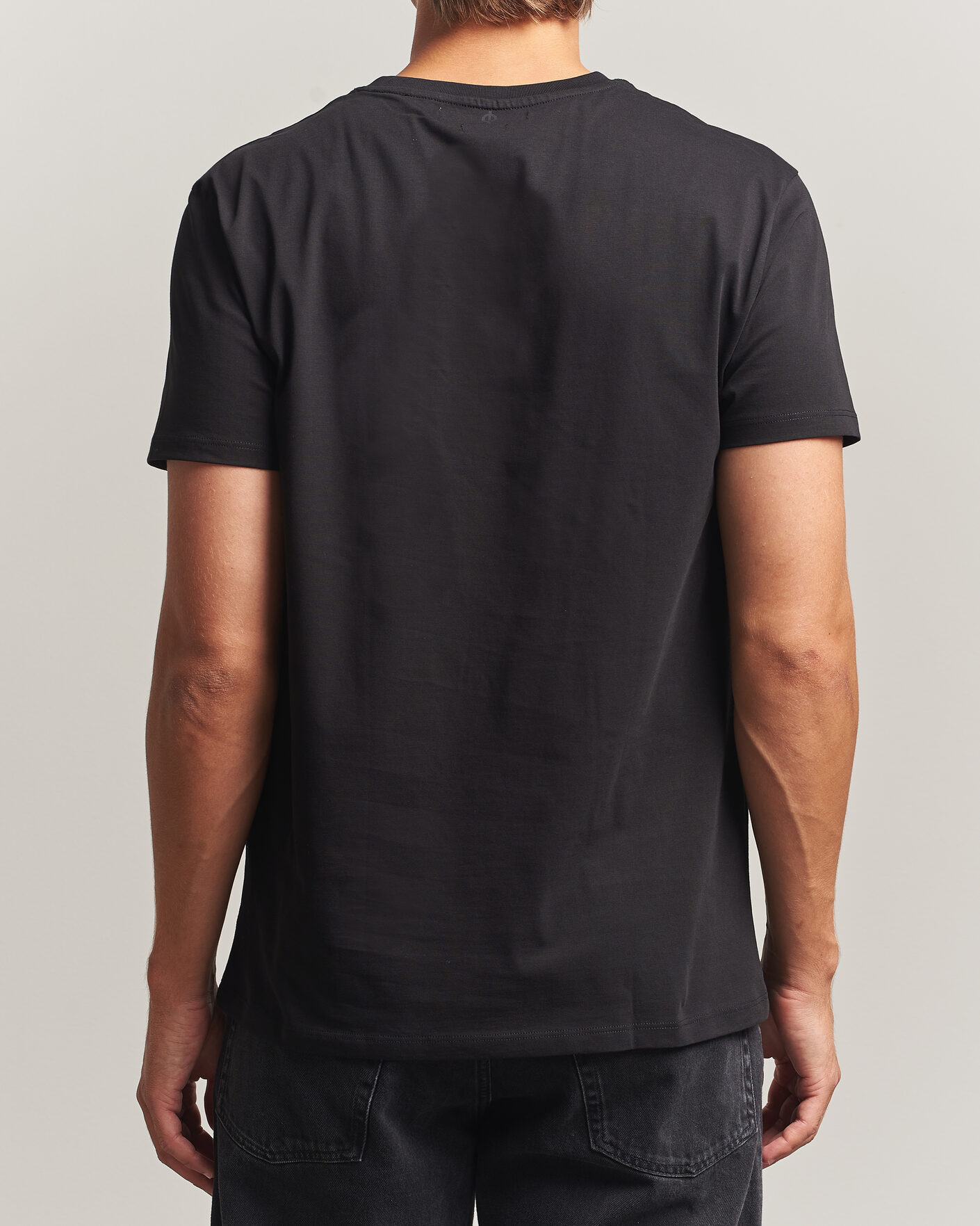 Herre | T-Shirts | Samsøe Samsøe | Kronos Cotton T-Shirt Black