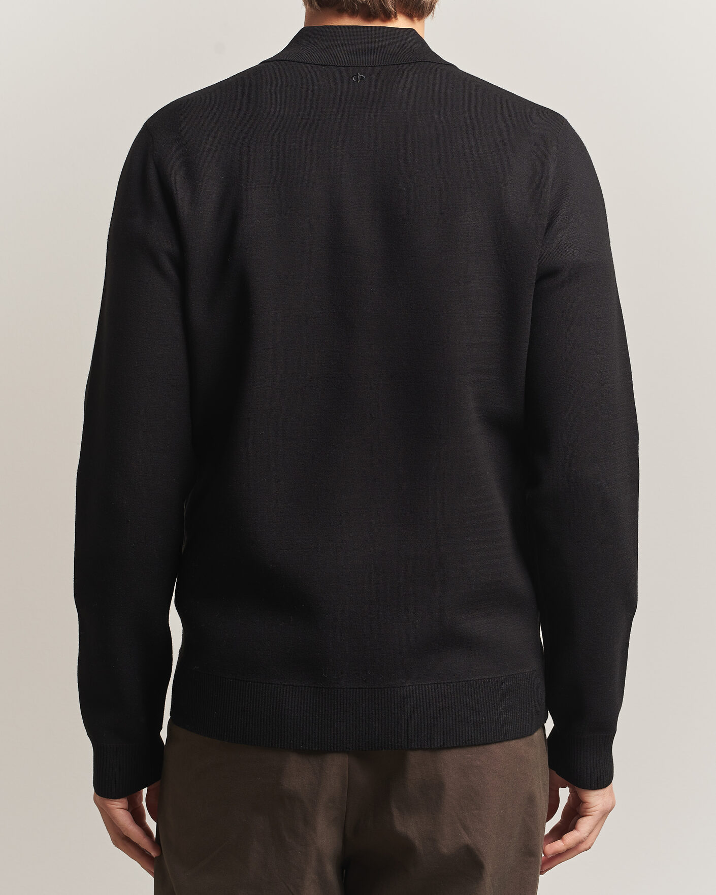 Herre | Trøjer | Samsøe Samsøe | Matt Half Zip Polo Black