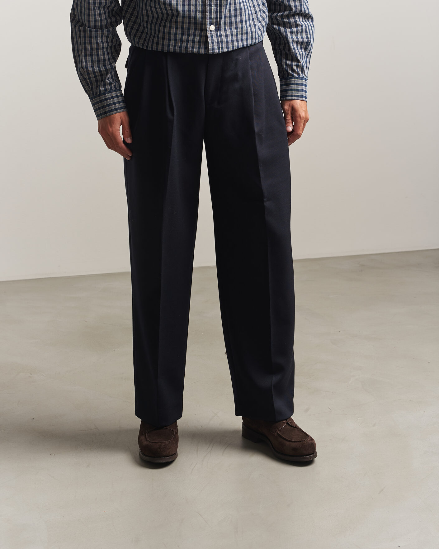 Herre | Derbys | J.M. Weston | Golf Derby Dark Brown Suede