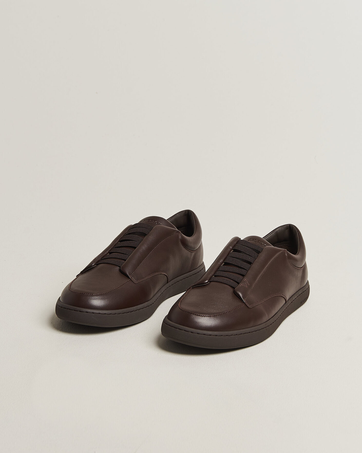 Herre | Sneakers | J.M. Weston | Dress Sneaker Dark Brown Nappa