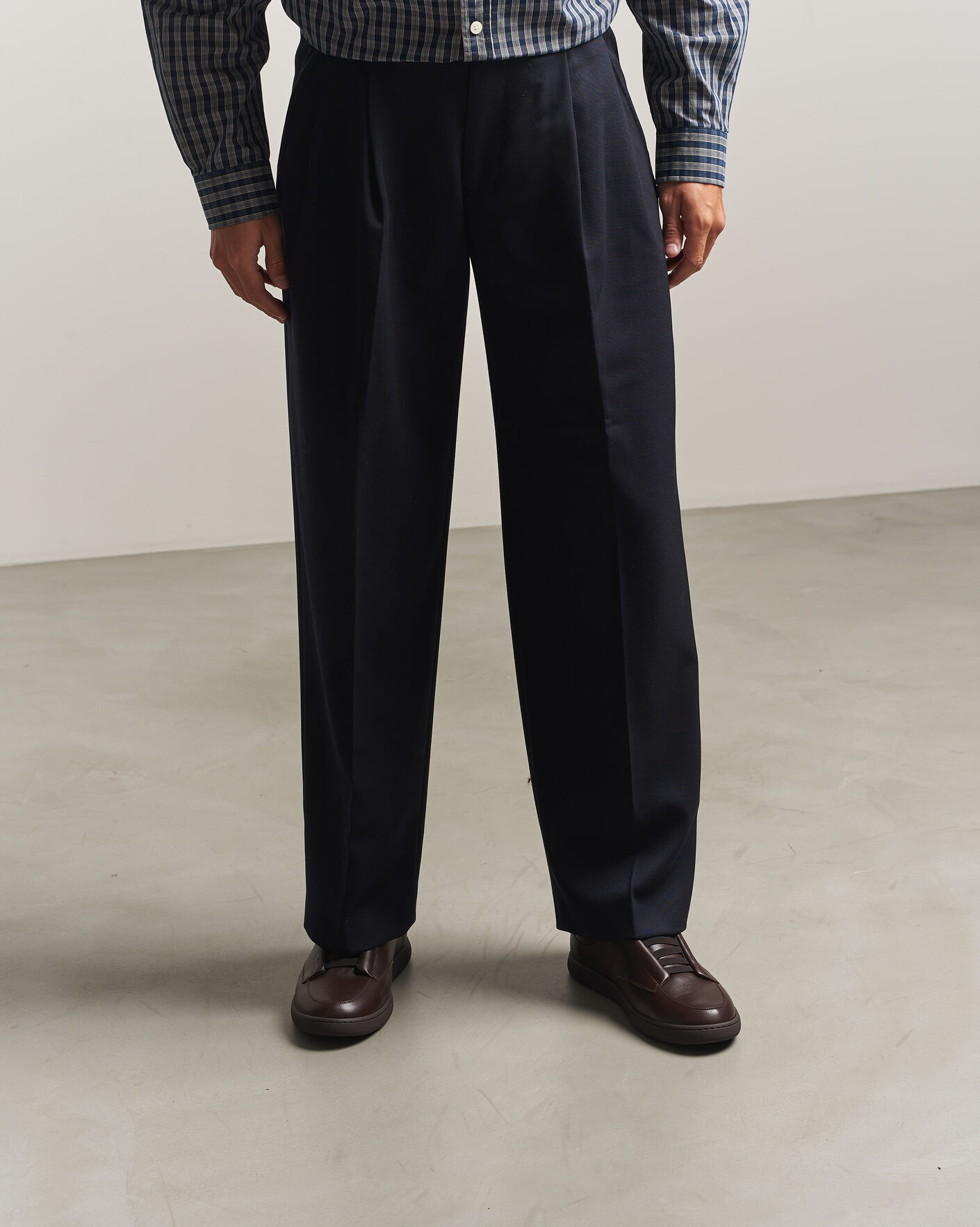 Herre | Sneakers | J.M. Weston | Dress Sneaker Dark Brown Nappa