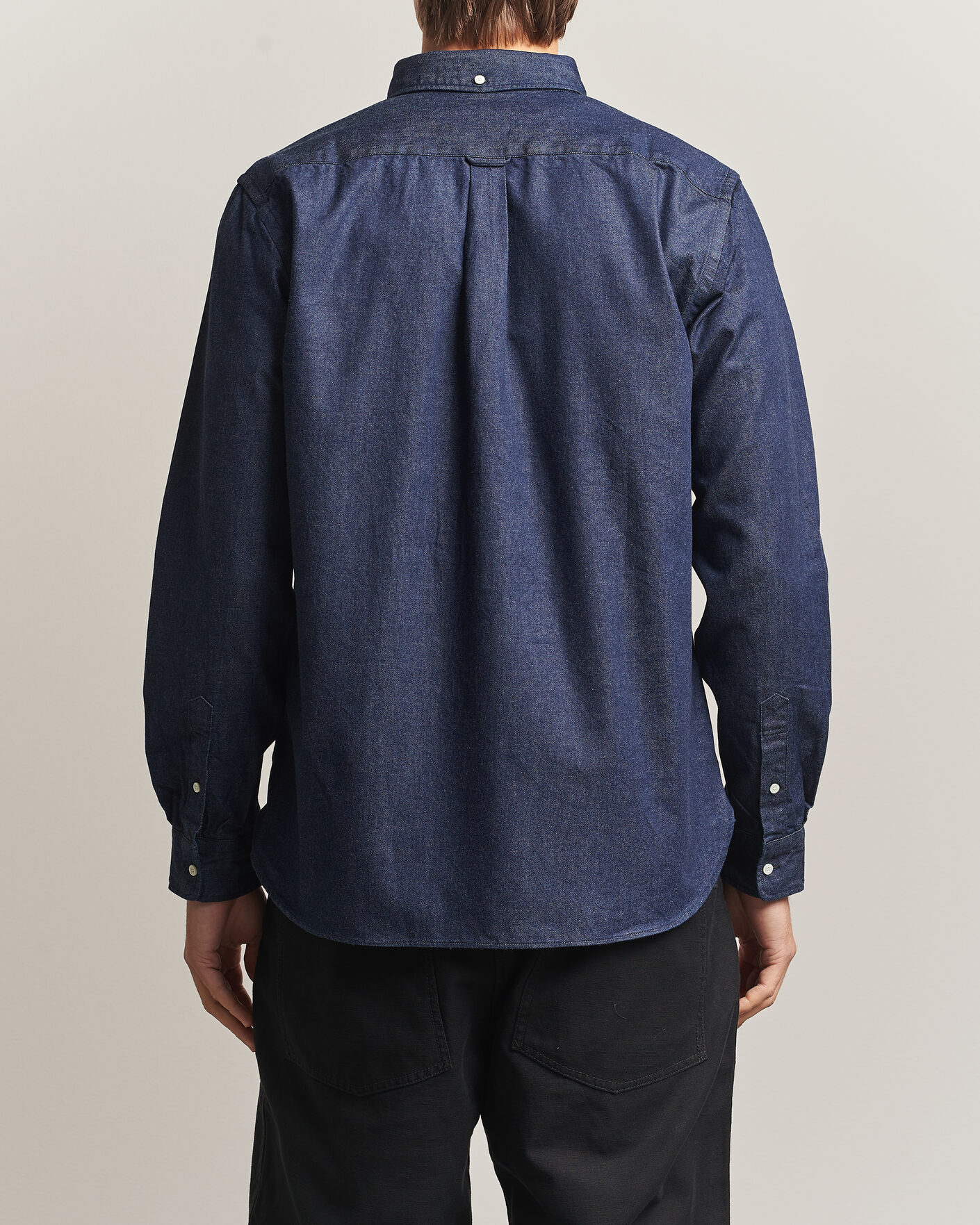 Herre | Skjorter | BEAMS PLUS | Denim Button Down Shirt Indigo