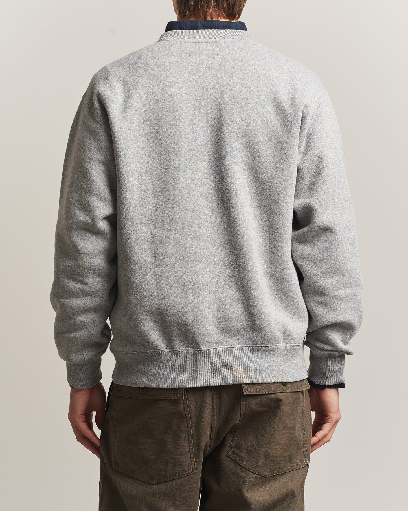 Herre | Trøjer | BEAMS PLUS | Soft Sweat Crew Neck Grey