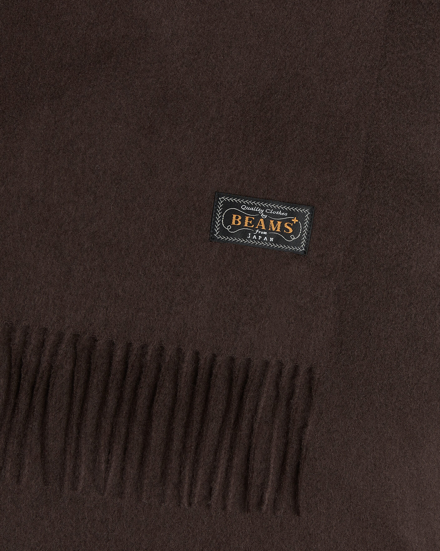 Herre | Halstørklæder | BEAMS PLUS | Cashmere Scarf Dark Brown