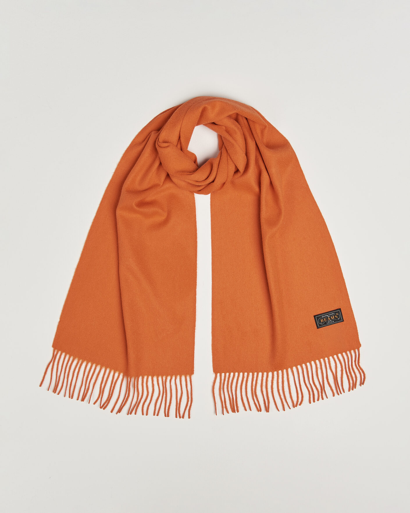 Herre | Halstørklæder | BEAMS PLUS | Cashmere Scarf Orange