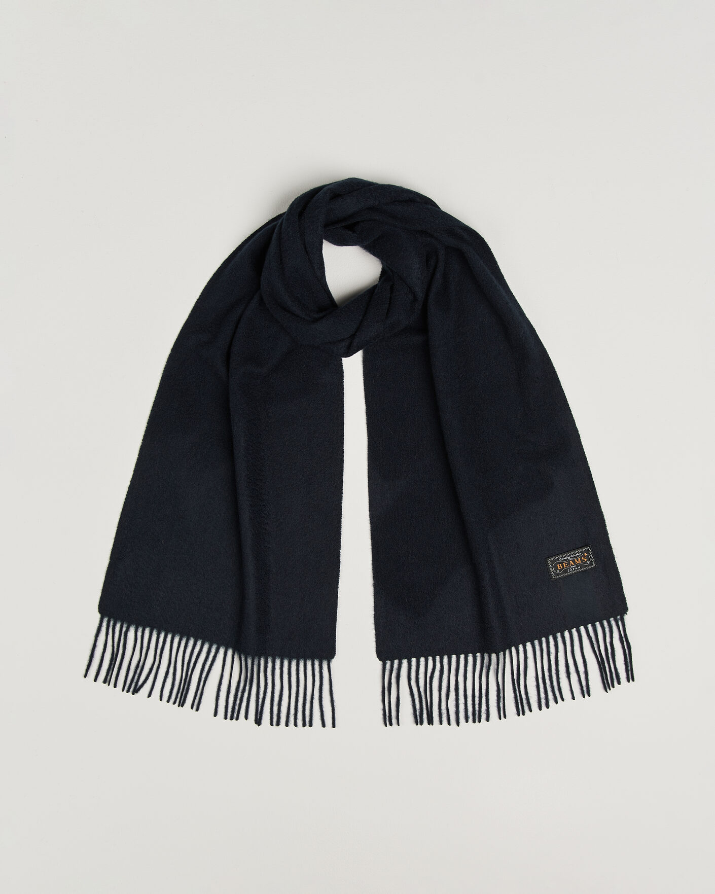 Herre | Halstørklæder | BEAMS PLUS | Cashmere Scarf Navy