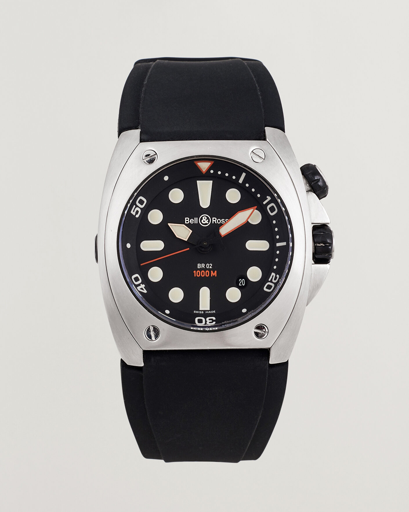 Herre | Pre-Owned & Vintage Watches | Bell & Ross Pre-Owned | BR02-20 Steel
