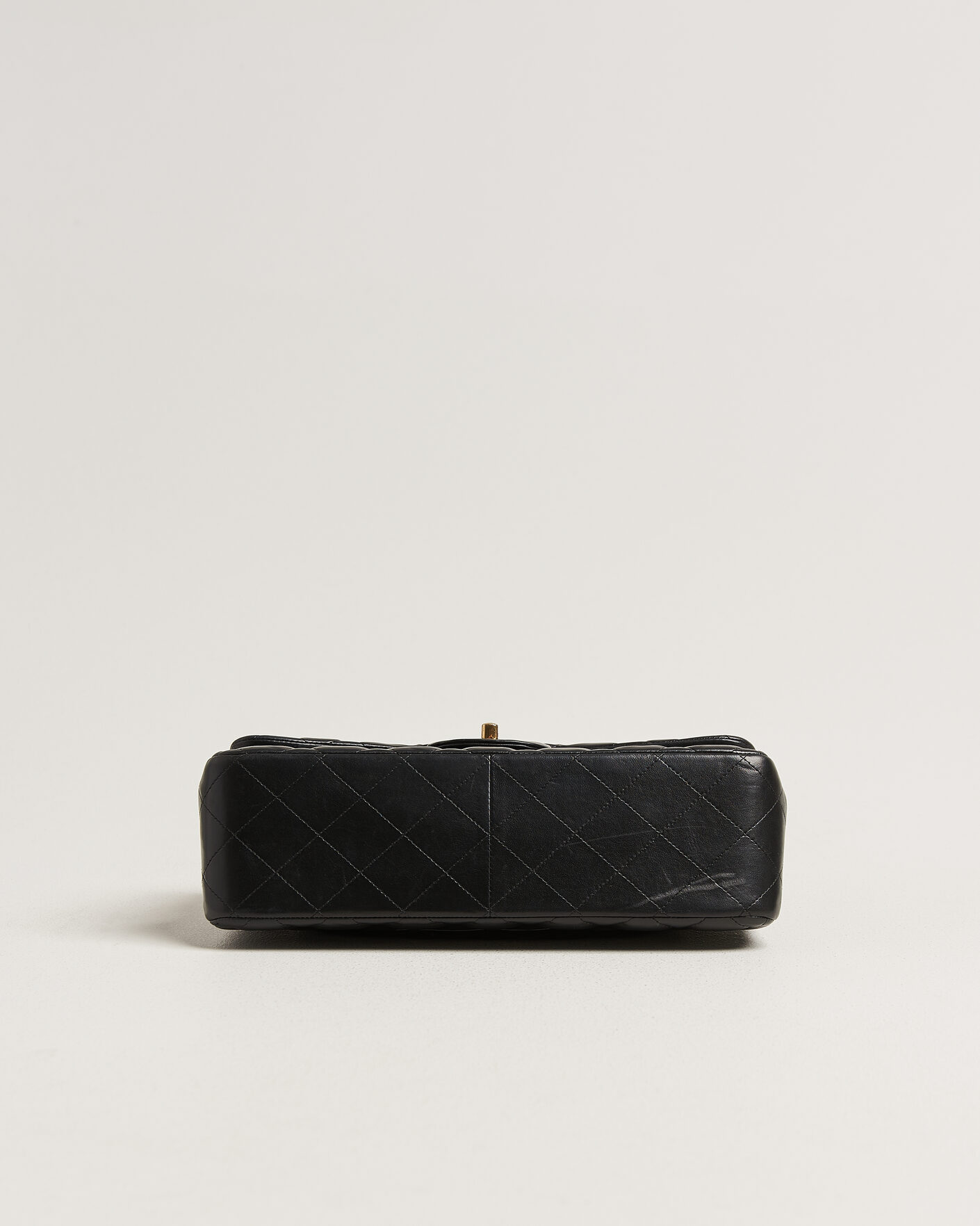 Herre | Pre-Owned & Vintage Bags | Chanel Pre-Owned | Classic Jumbo Double Flap Bag Lambskin Black