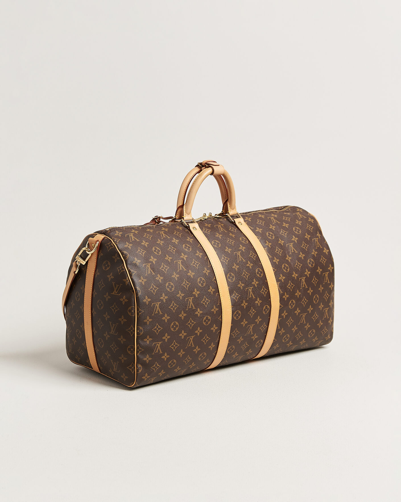 Herre | Pre-Owned & Vintage Bags | Louis Vuitton Pre-Owned | Keepall Bandouliére 55 Monogram