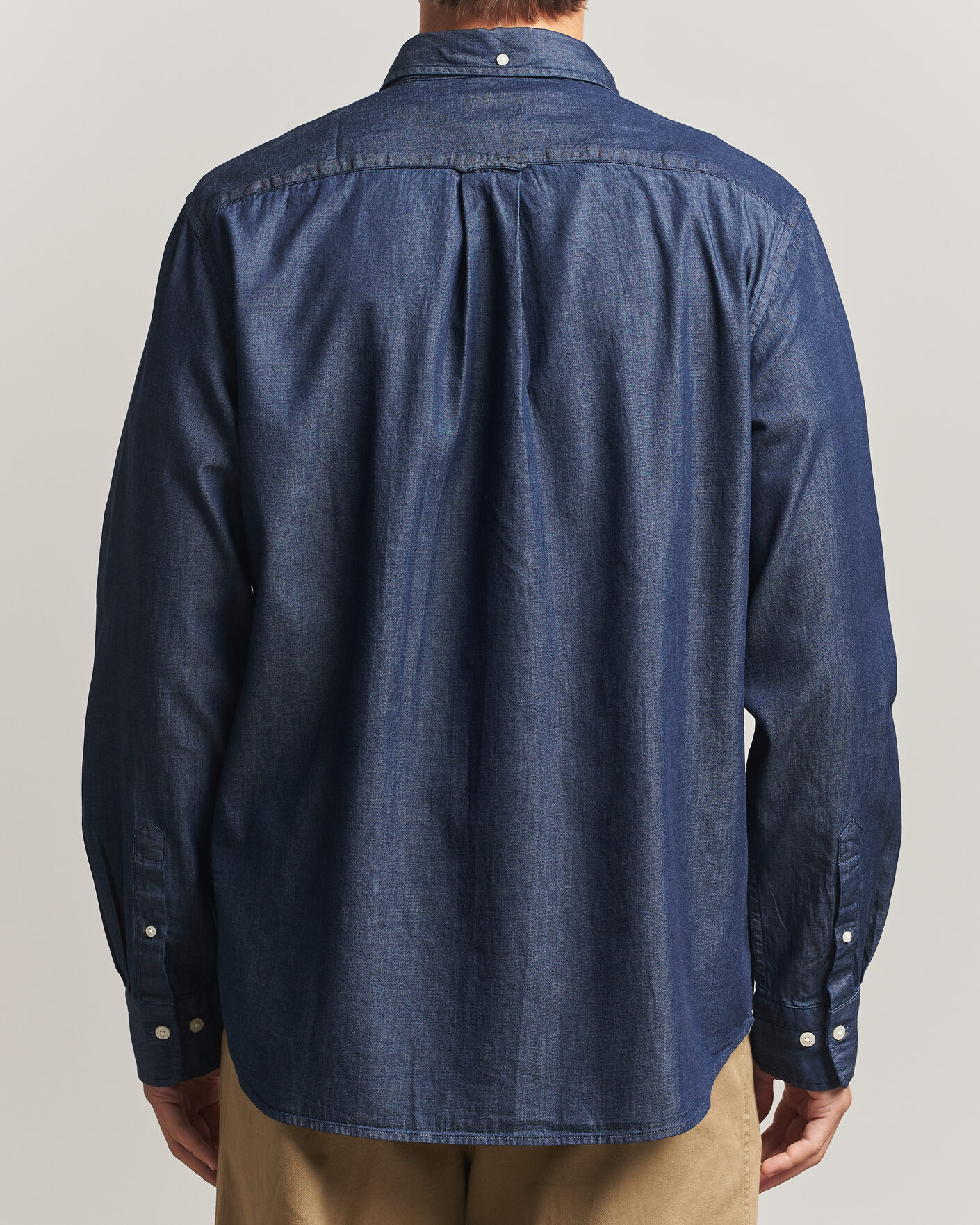 Herre | Skjorter | Gant | Regular Fit Indigo Shirt Dark Indigo