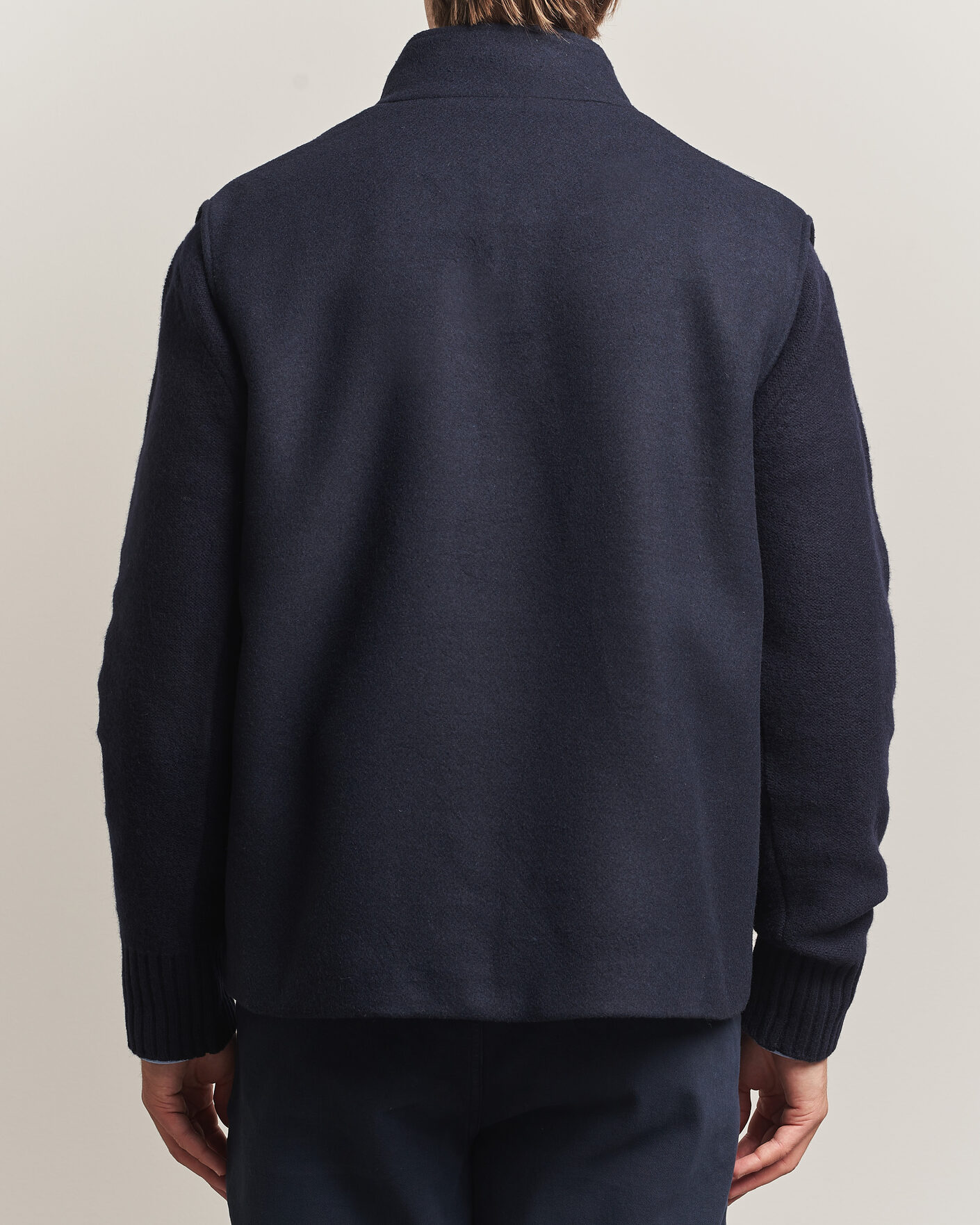 Herre | Veste | A Day's March | Canora Lined Wool Vest Navy