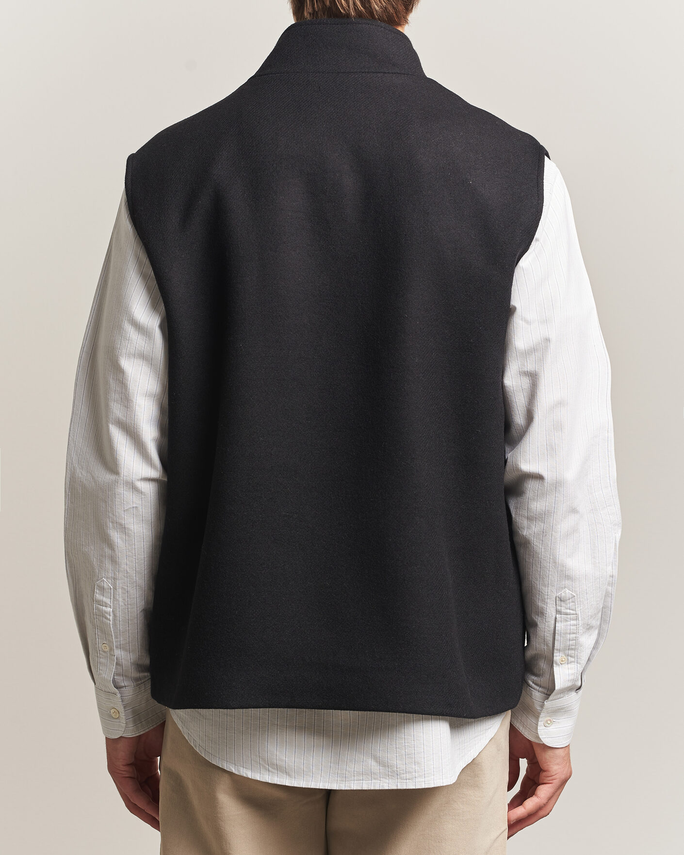 Herre | Veste | A Day's March | Canora Lined Wool Vest Black