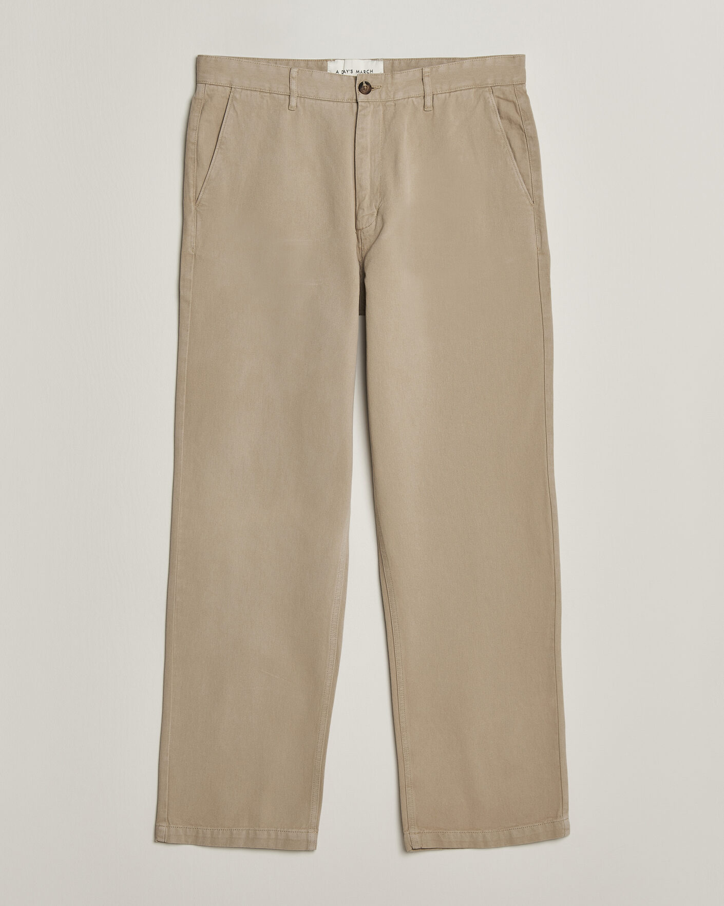 Herre | Bukser | A Day's March | Redwood Cotton Chinos Khaki