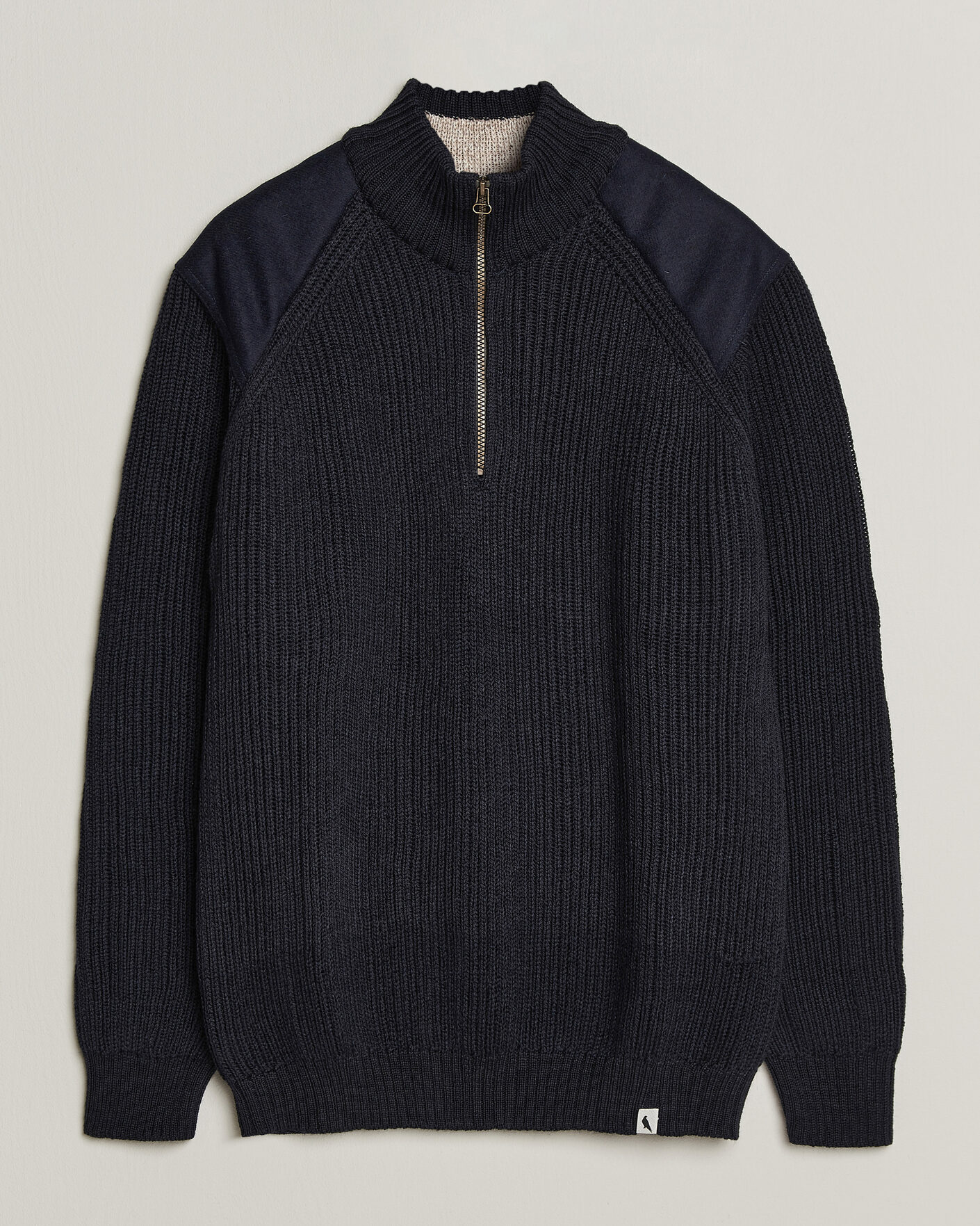 Herre | Trøjer | Peregrine | Foxton Quarter Zip Jumperr Navy
