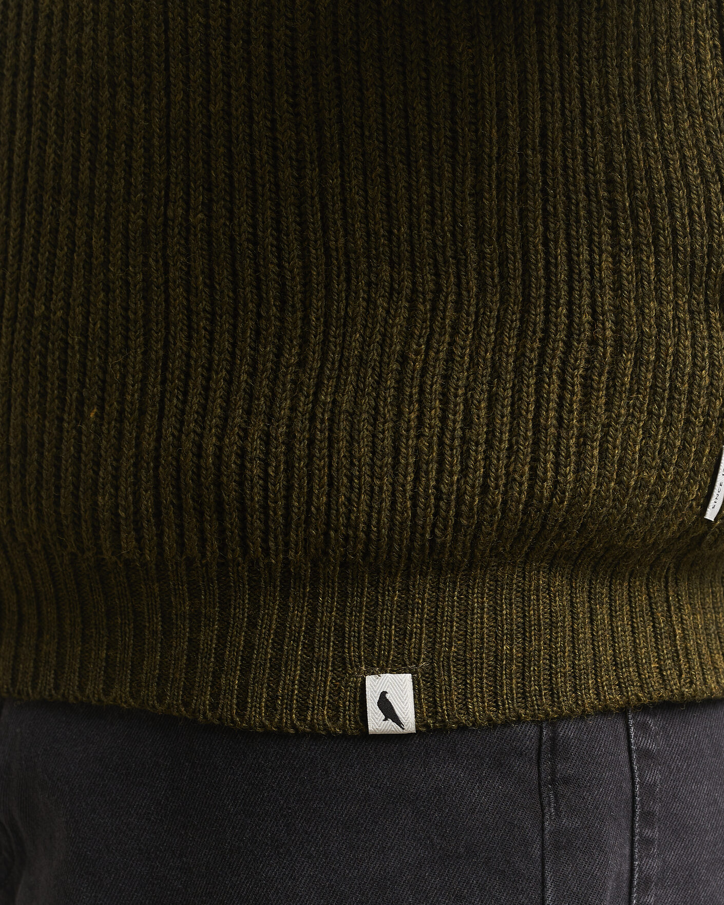 Herre | Trøjer | Peregrine | Foxton Quarter Zip Jumperr Olive