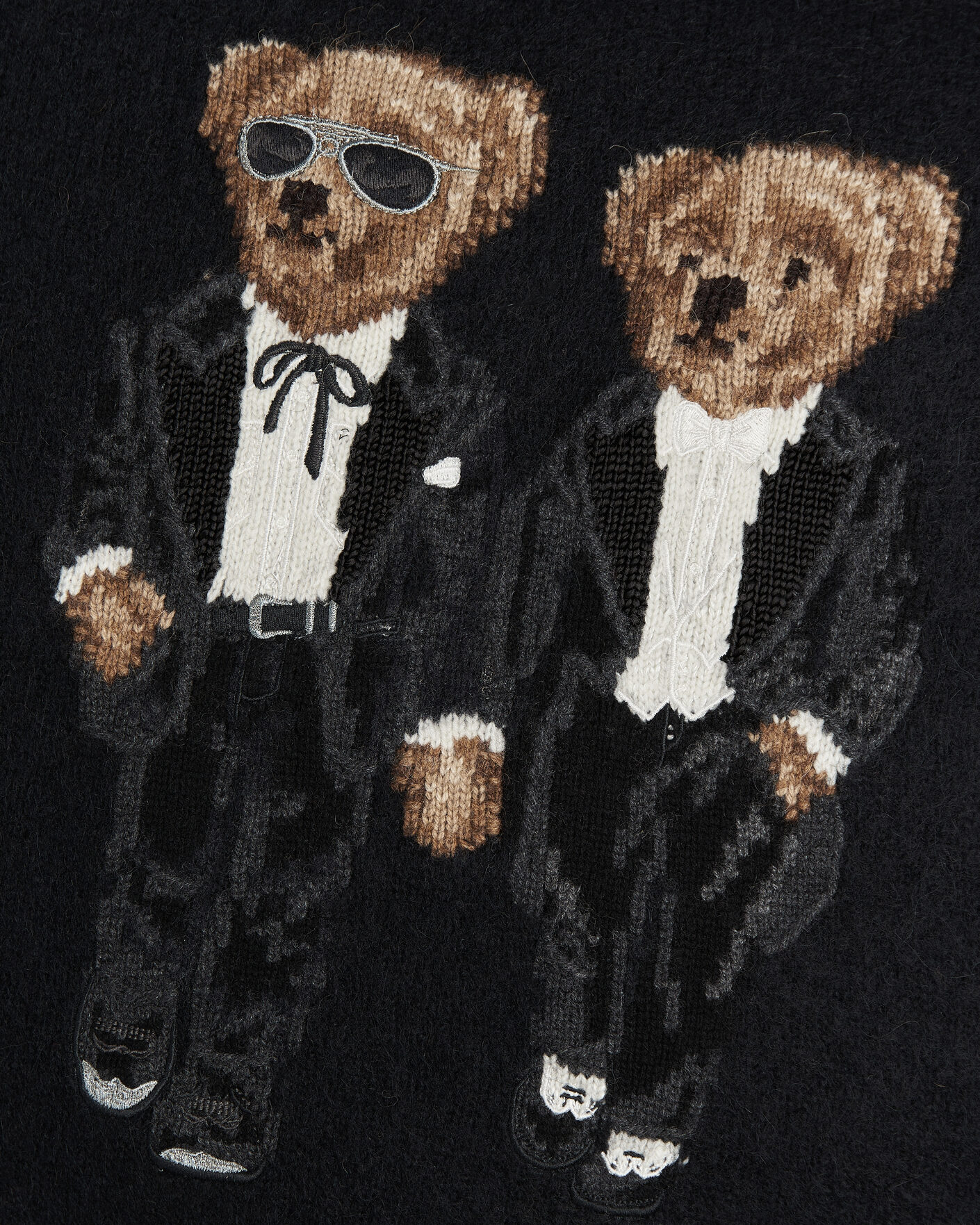 Herre | Til hjemmet | Ralph Lauren Home | Ralph & Ricky Bear Wool/Alpaca Pillow Black