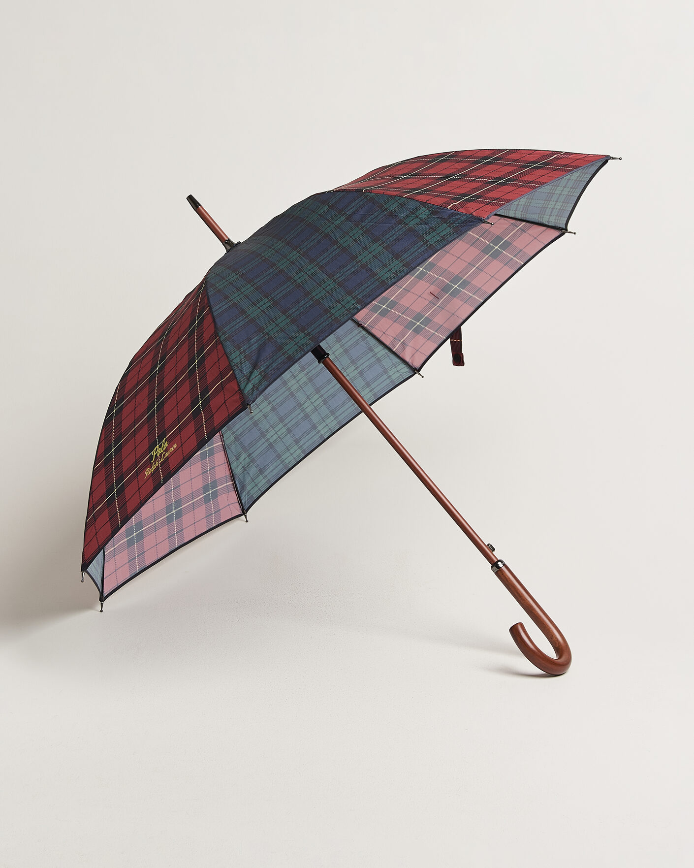 Herre | Paraplyer | Ralph Lauren Home | Linwood Large Heritage Pattern Umbrella Multi