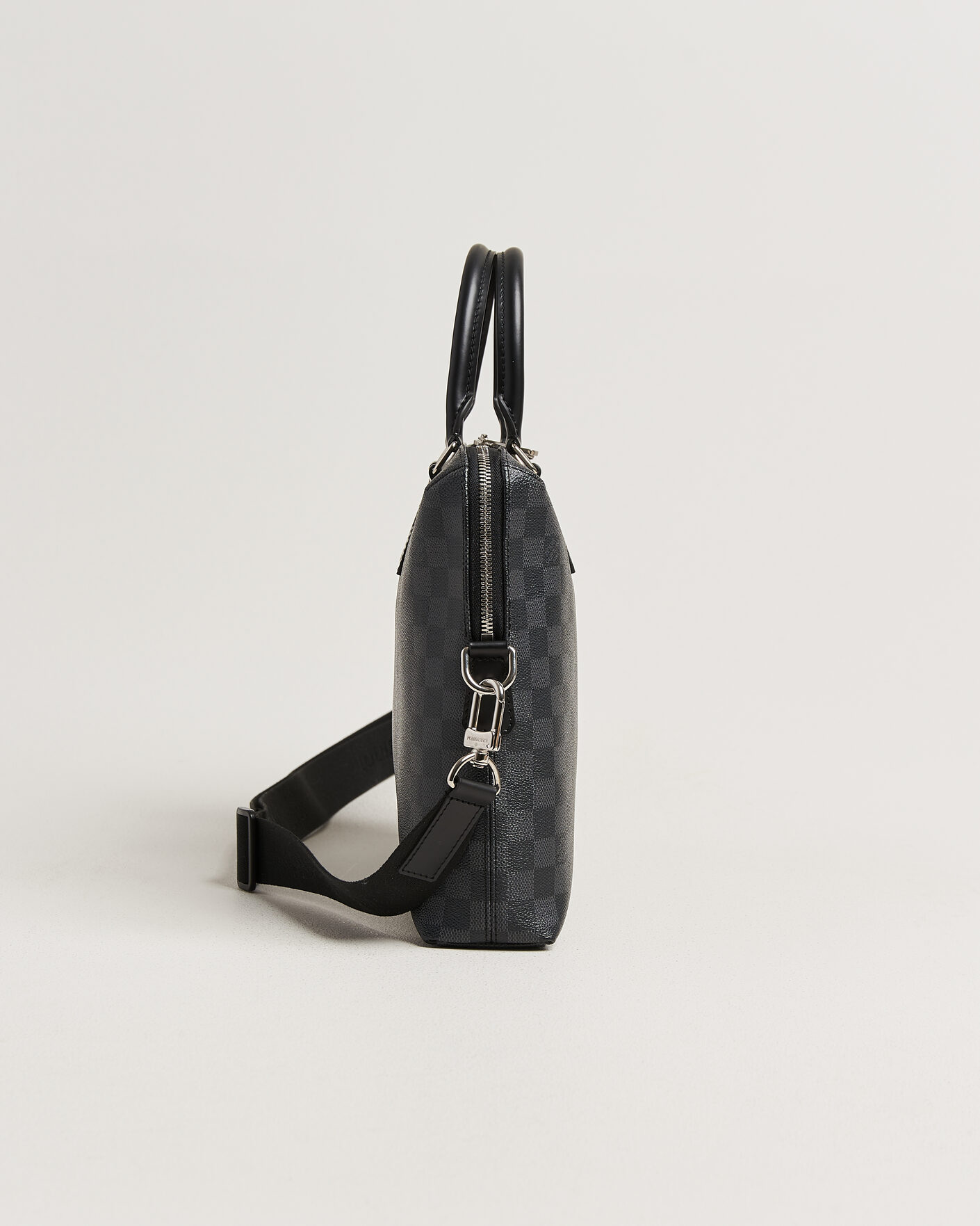 Herre | Pre-Owned & Vintage Bags | Louis Vuitton Pre-Owned | Porte Documents Bag Damier Graphite