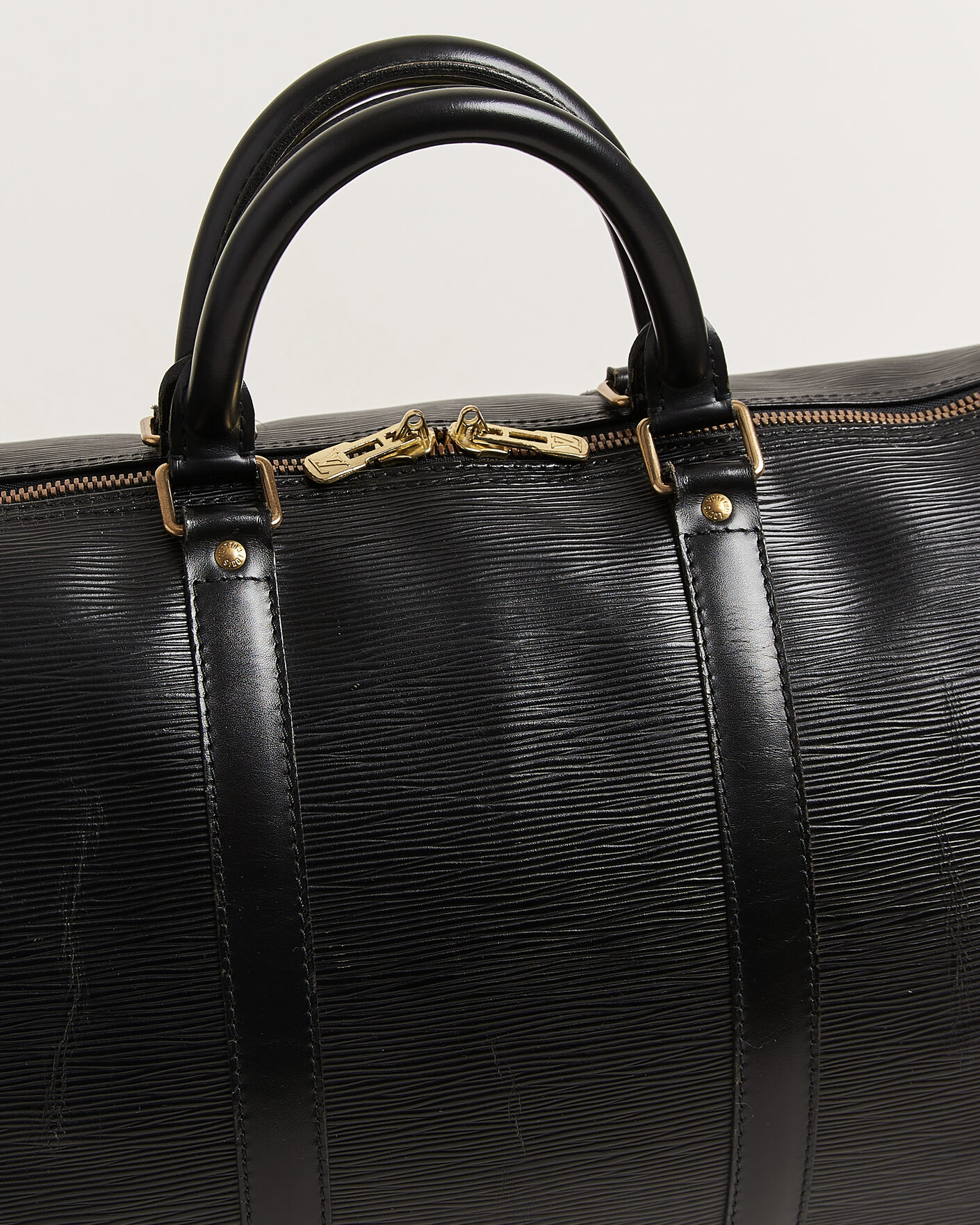 Herre | Pre-Owned & Vintage Bags | Louis Vuitton Pre-Owned | Keepall 50 Epi Leather Black