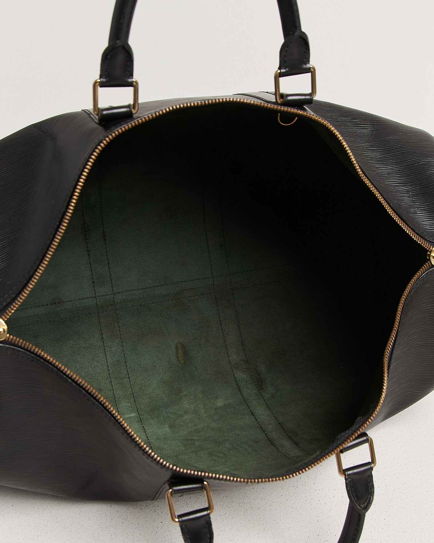 Herre | Pre-Owned & Vintage Bags | Louis Vuitton Pre-Owned | Keepall 50 Epi Leather Black
