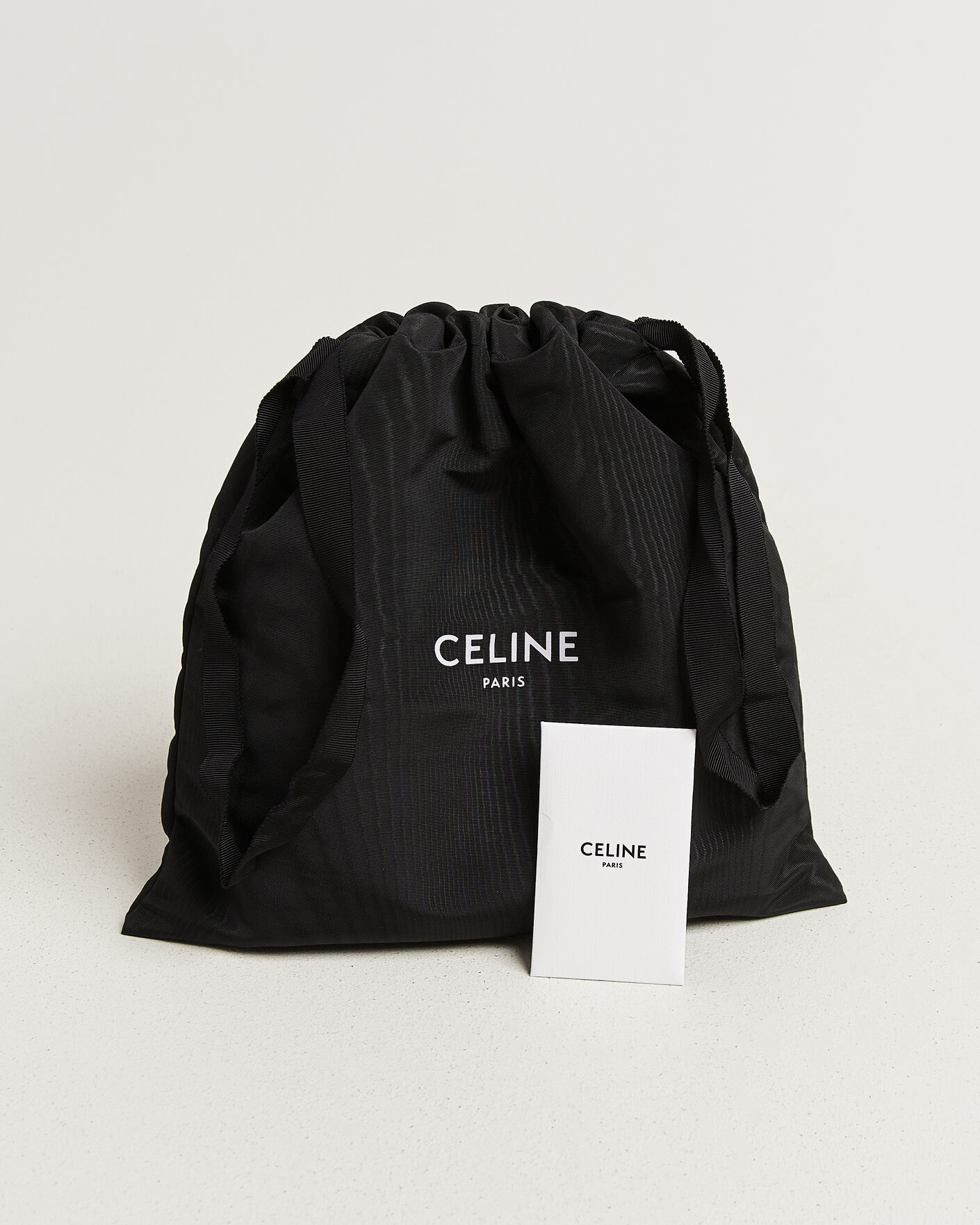 Herre | Pre-Owned & Vintage Bags | Celine Pre-Owned | Trio Bag Small Leather Black