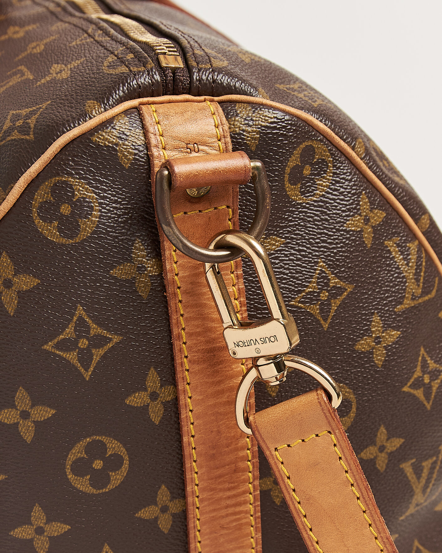 Herre | Pre-Owned & Vintage Bags | Louis Vuitton Pre-Owned | Keepall 50 Bandoulière Monogram