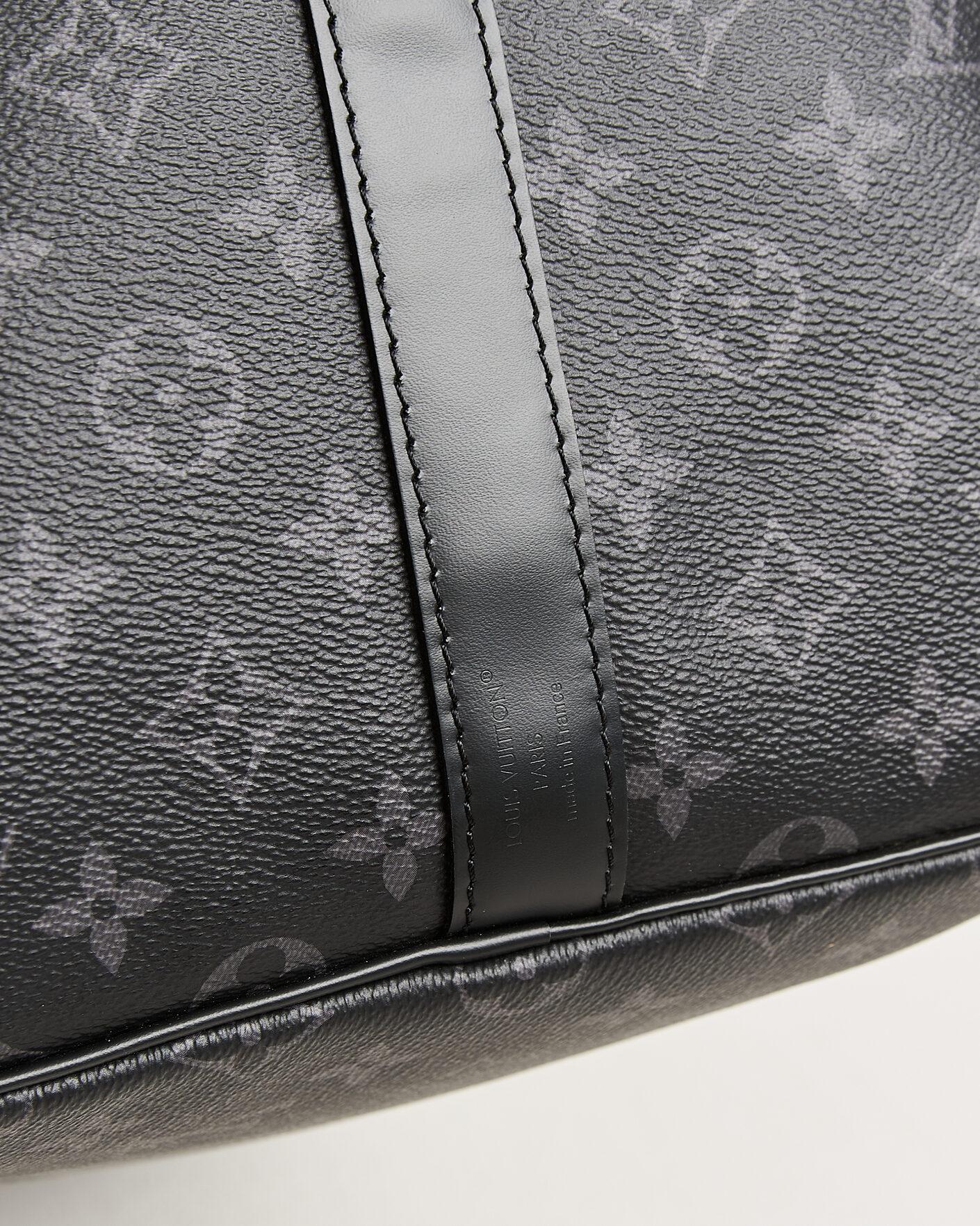 Herre | Pre-Owned & Vintage Bags | Louis Vuitton Pre-Owned | Keepall 55 Bandoulière Monogram Eclipse