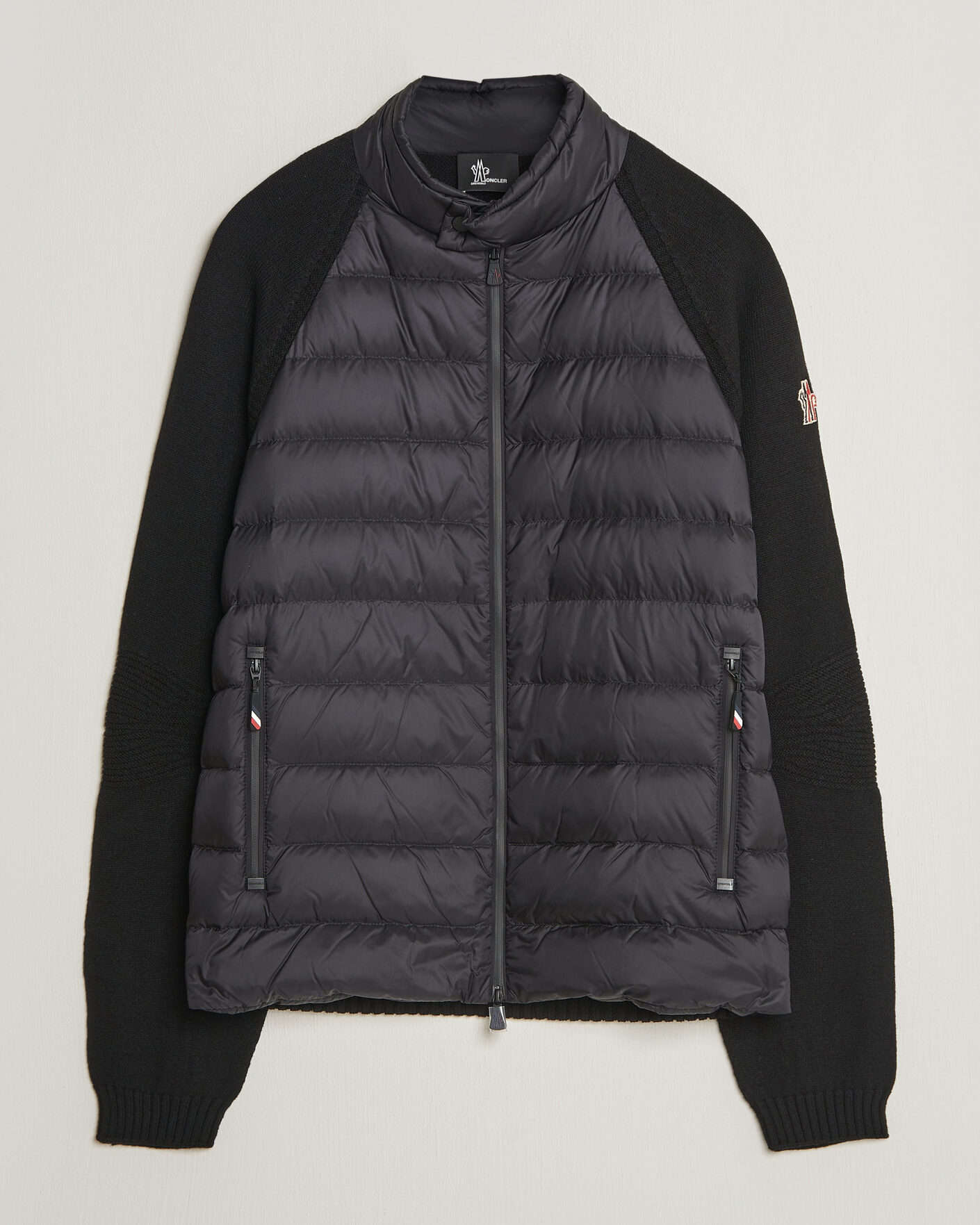 Herre | Jakker | Moncler Grenoble | Padded Hybrid Cardigan Black