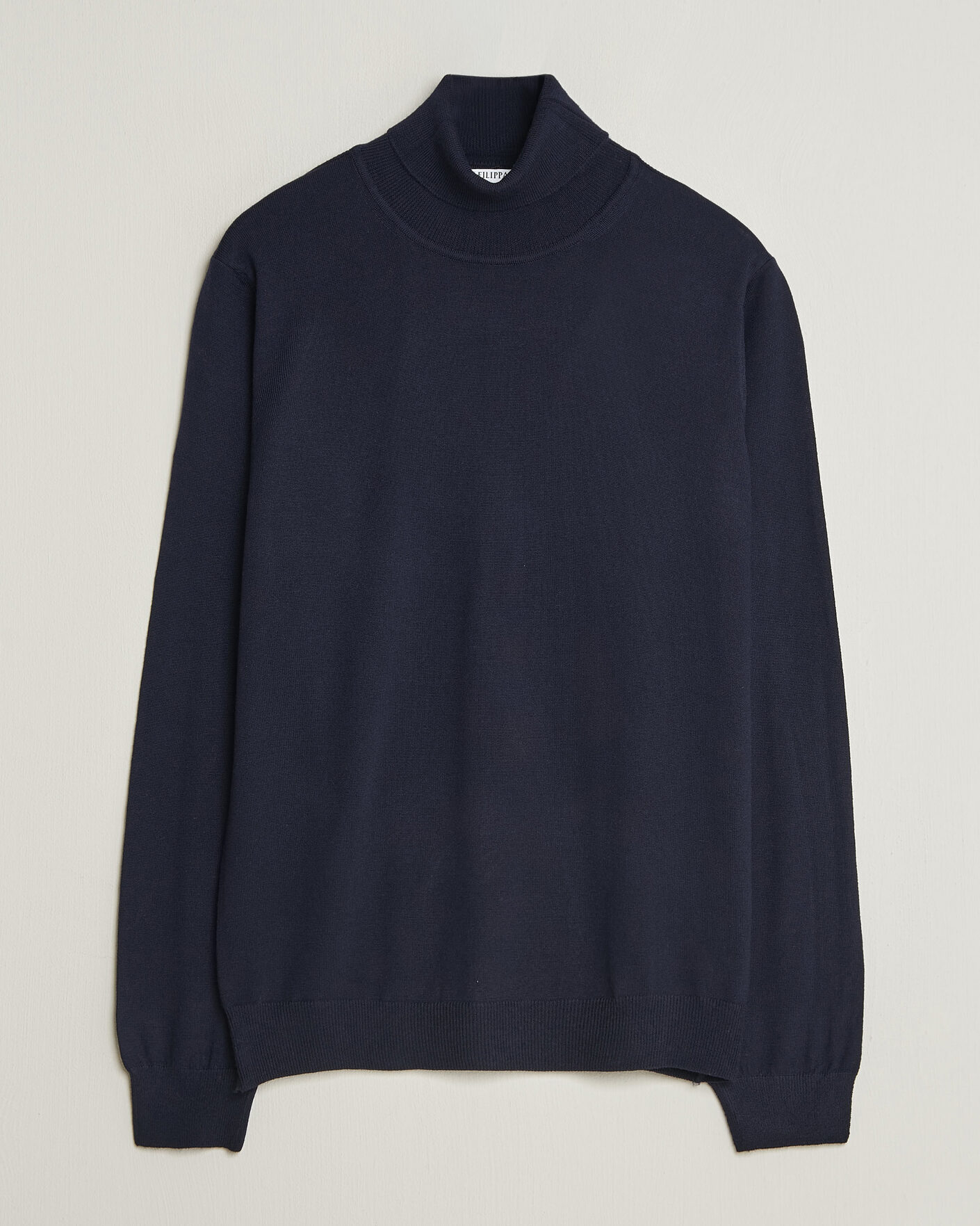 Herre | Trøjer | Filippa K | Merino Knitted Turtleneck Navy