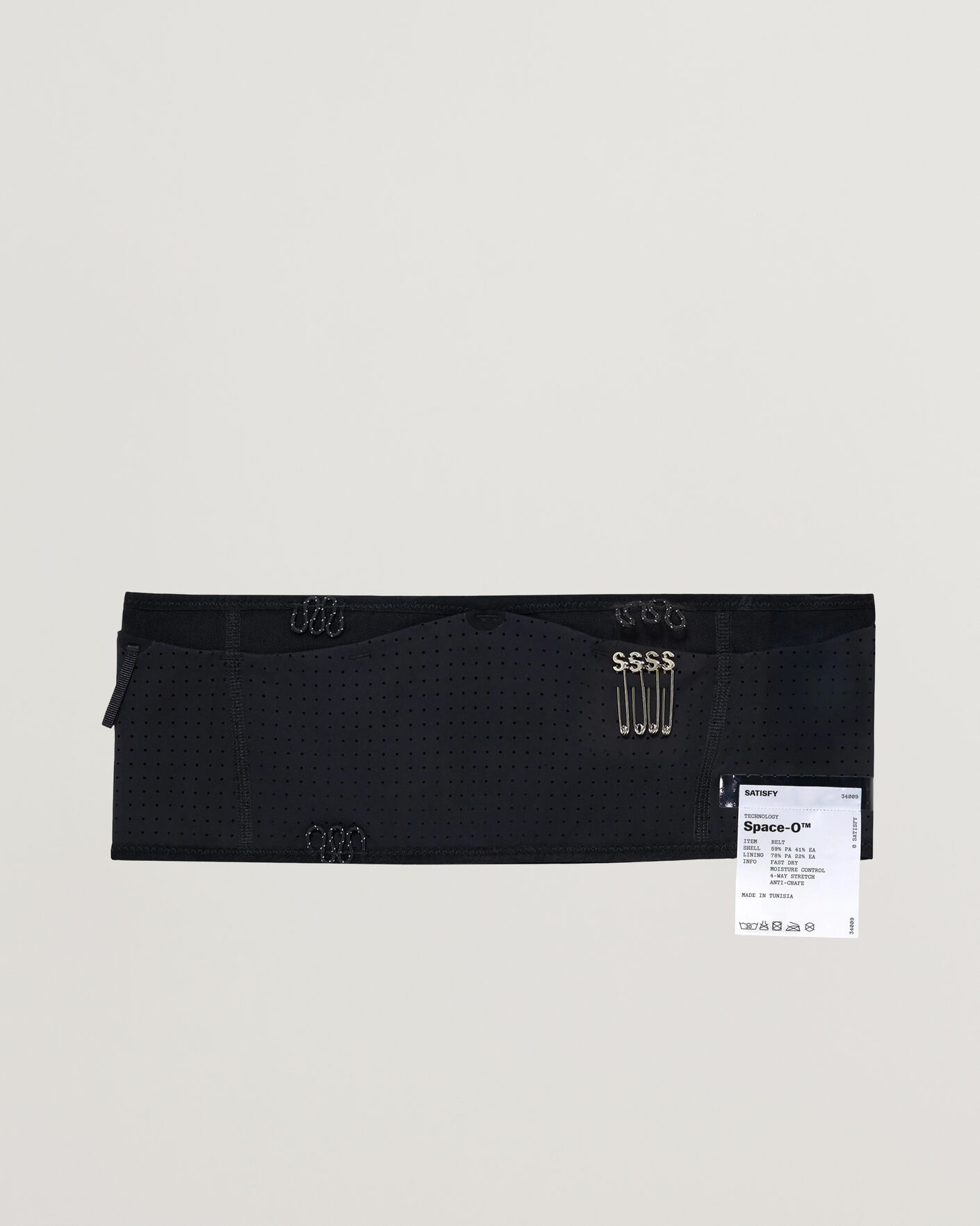 Herre | Activt tilbehør | Satisfy | Space-O Belt Black