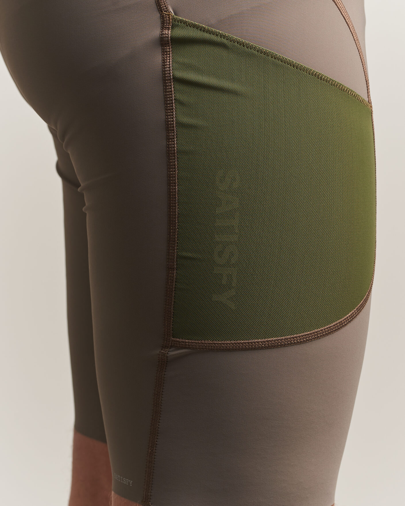 Herre | Shorts | Satisfy | TechSilk Evo 9 Inch Half Tights Dark Natural