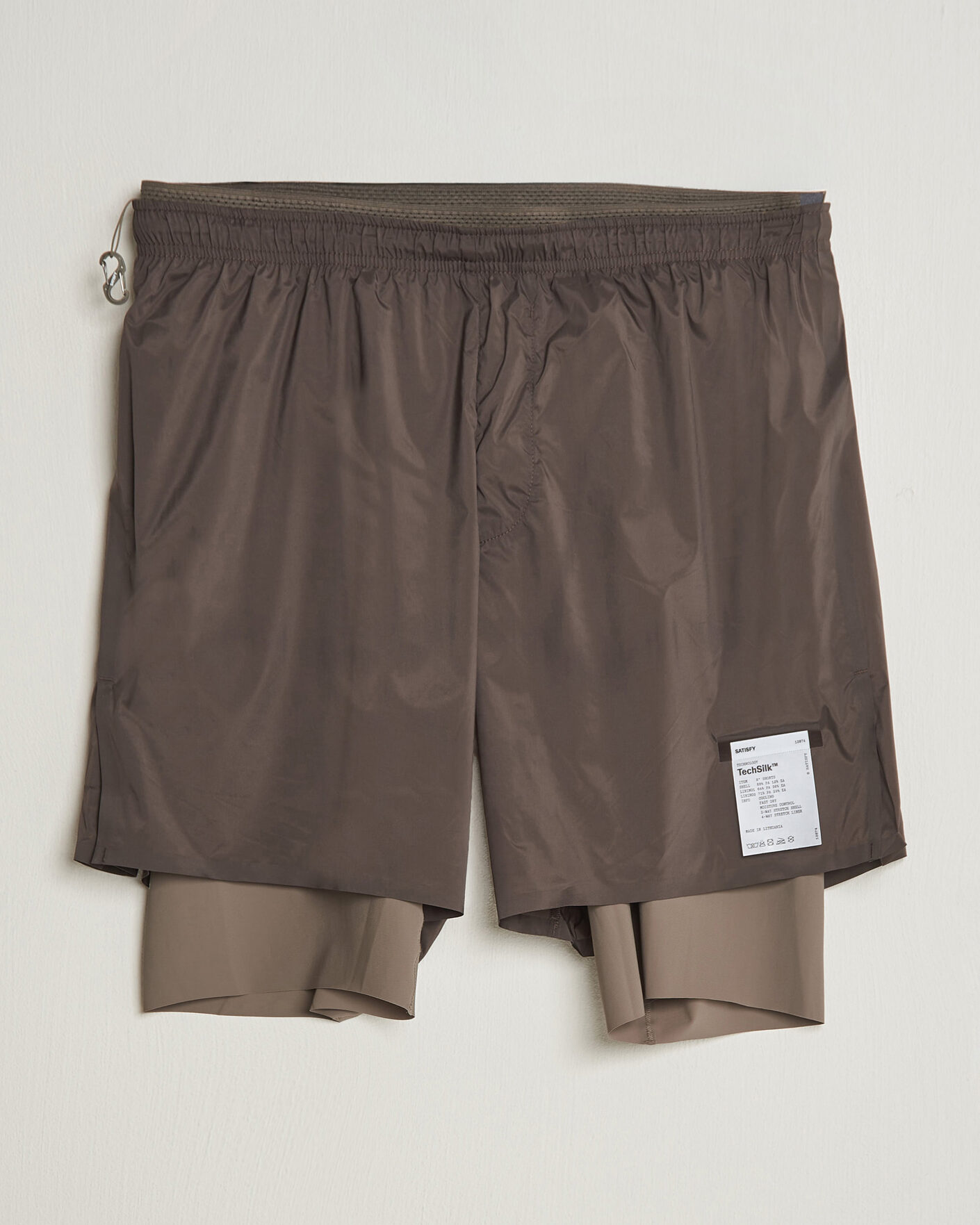 Herre | Shorts | Satisfy | TechSilk 8 Inch Shorts Quicksand