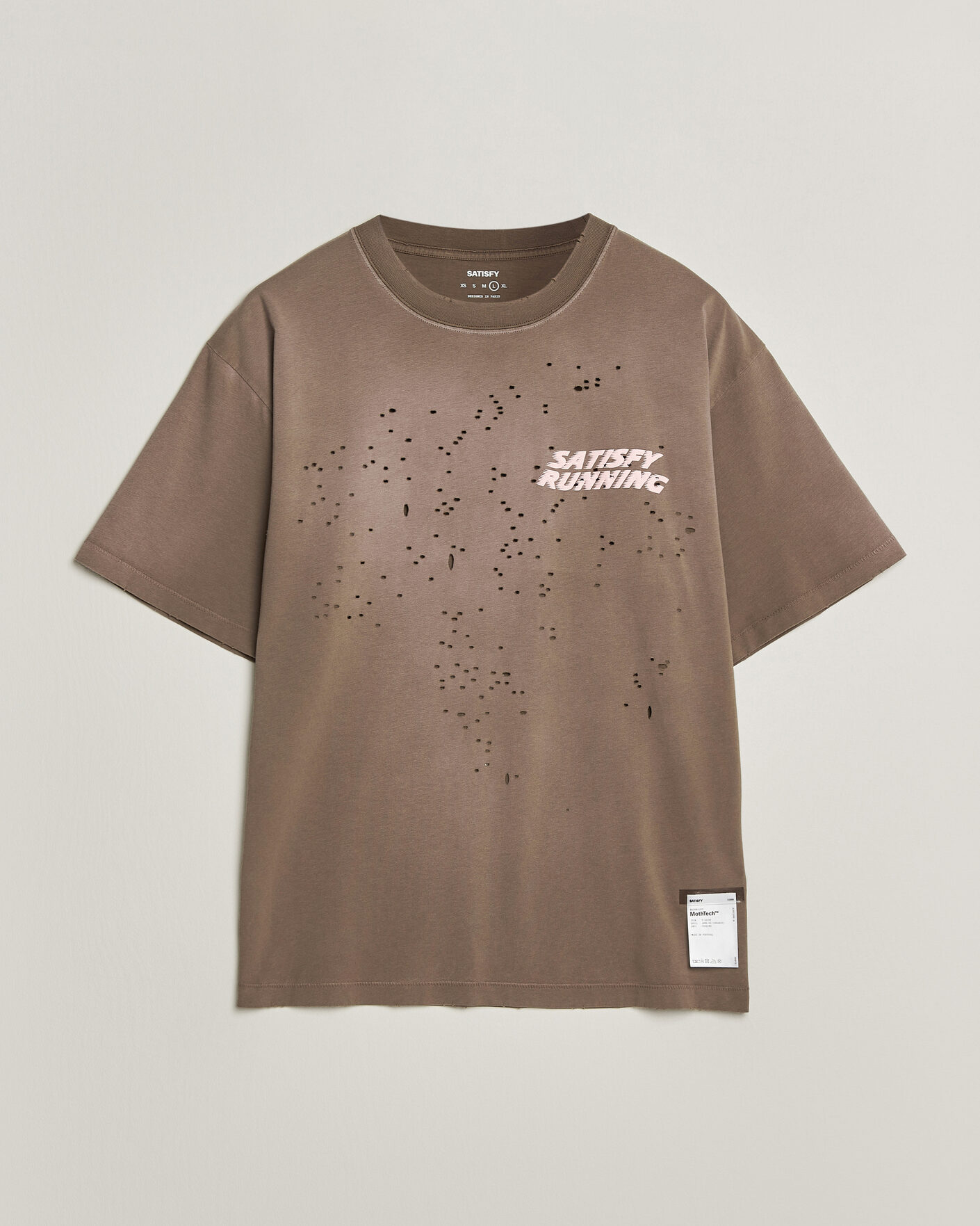 Herre | T-Shirts | Satisfy | MothTech T-Shirt Sun Bleached Rain Drum