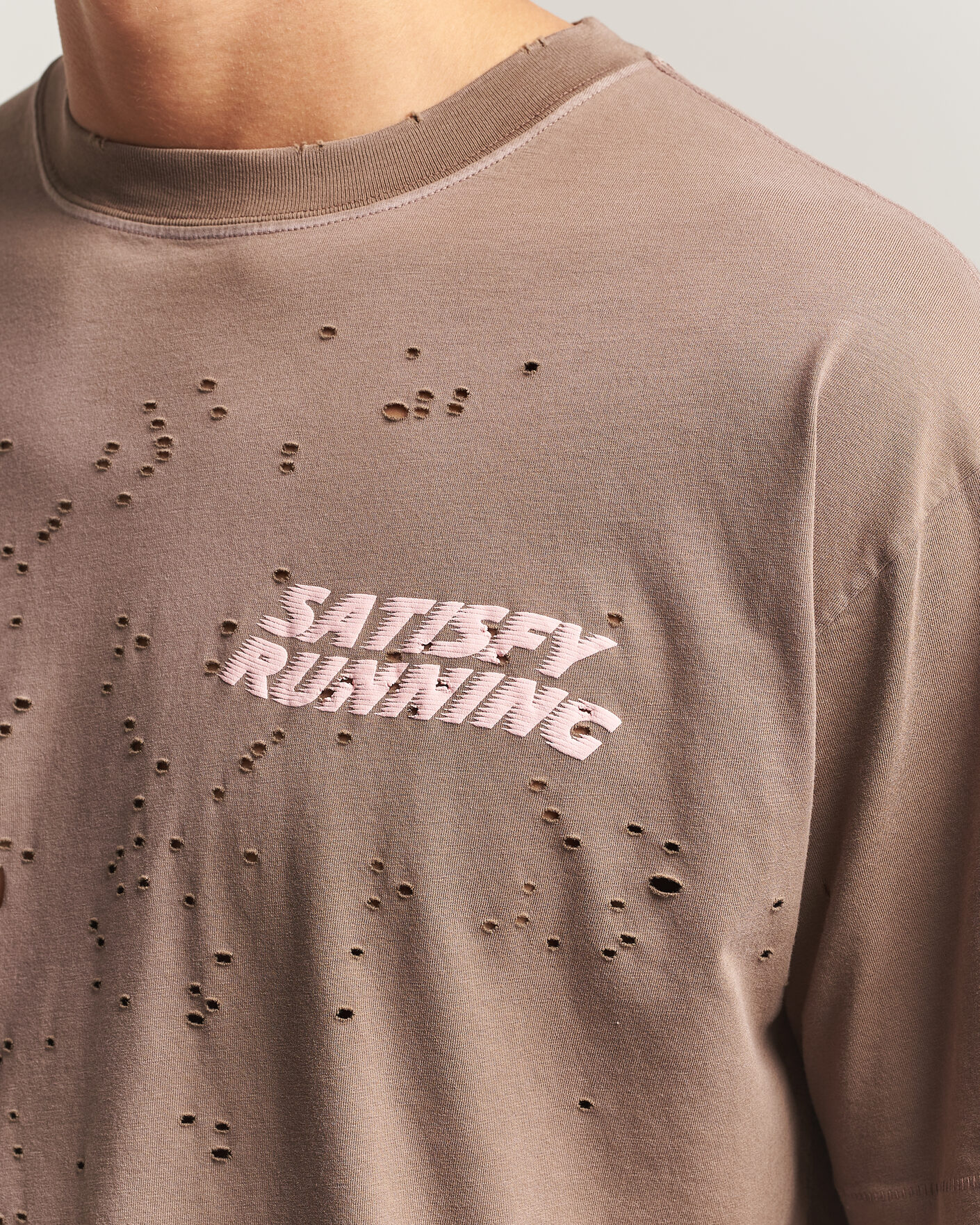 Herre | T-Shirts | Satisfy | MothTech T-Shirt Sun Bleached Rain Drum